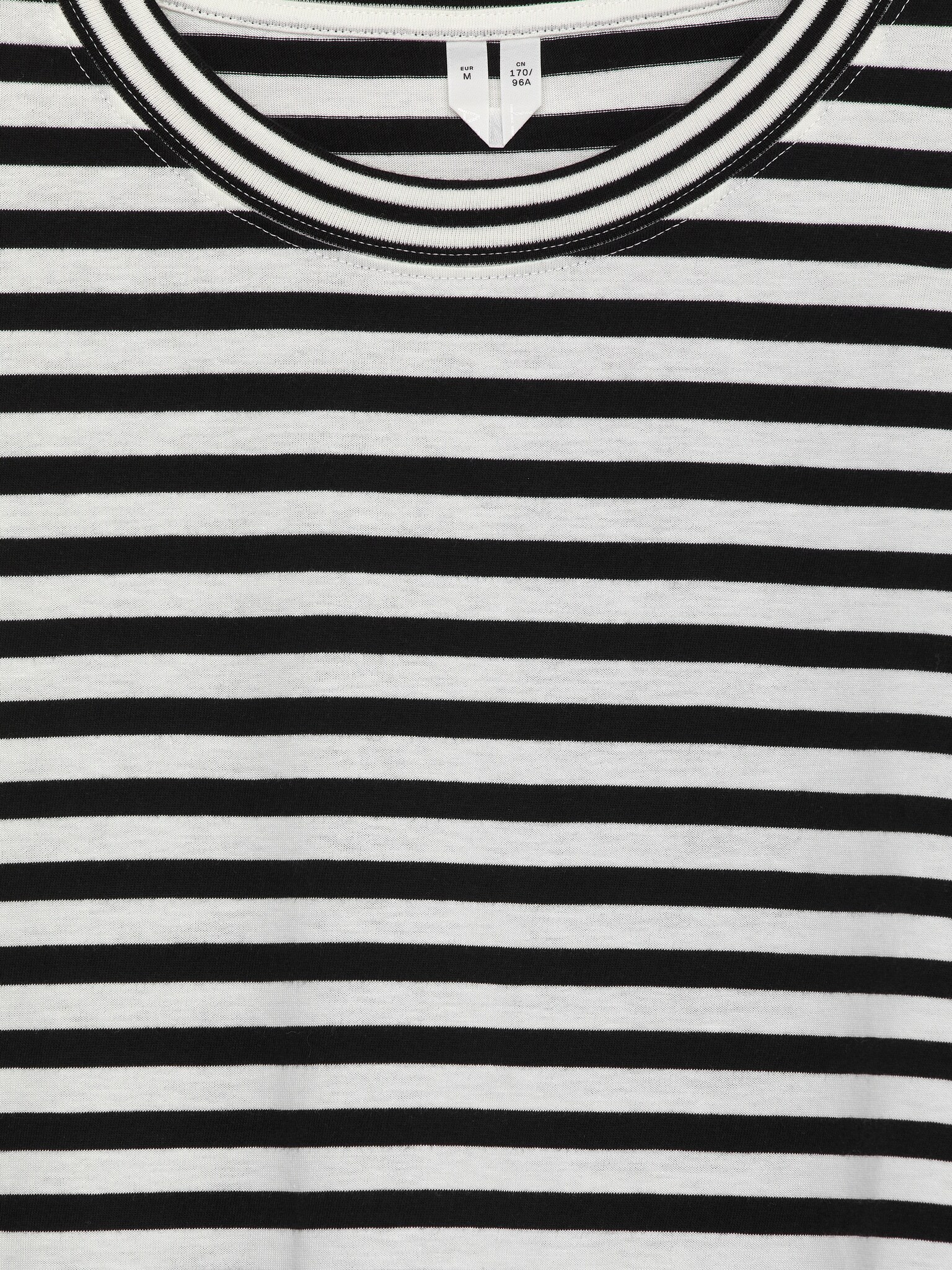 T-shirt à manches longues - Blanc/Noir/Blanc - 3