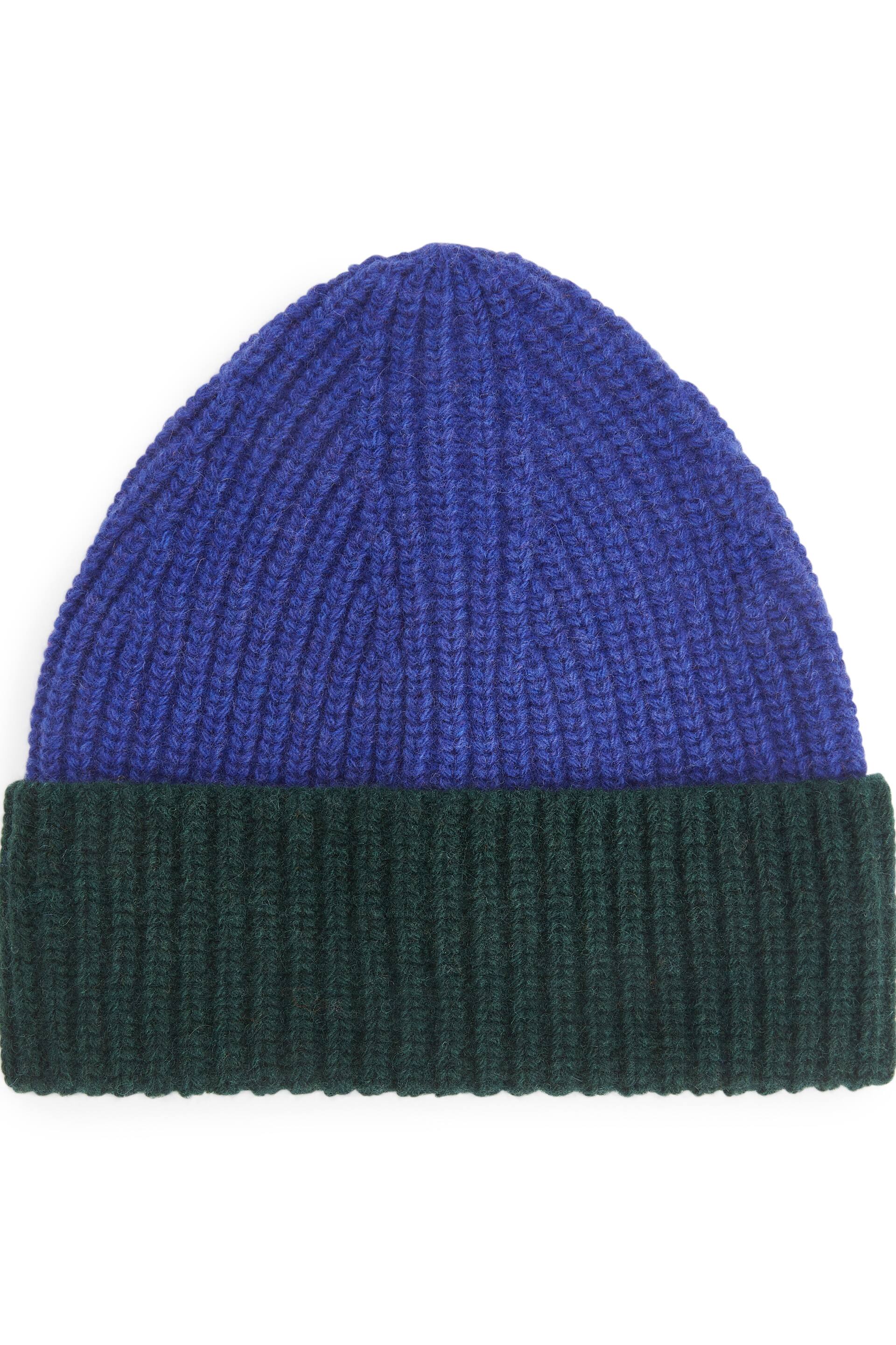 Größeres Bild ansehen: Woll-Beanie - Blau/Grün - Kids | H&M DE 1