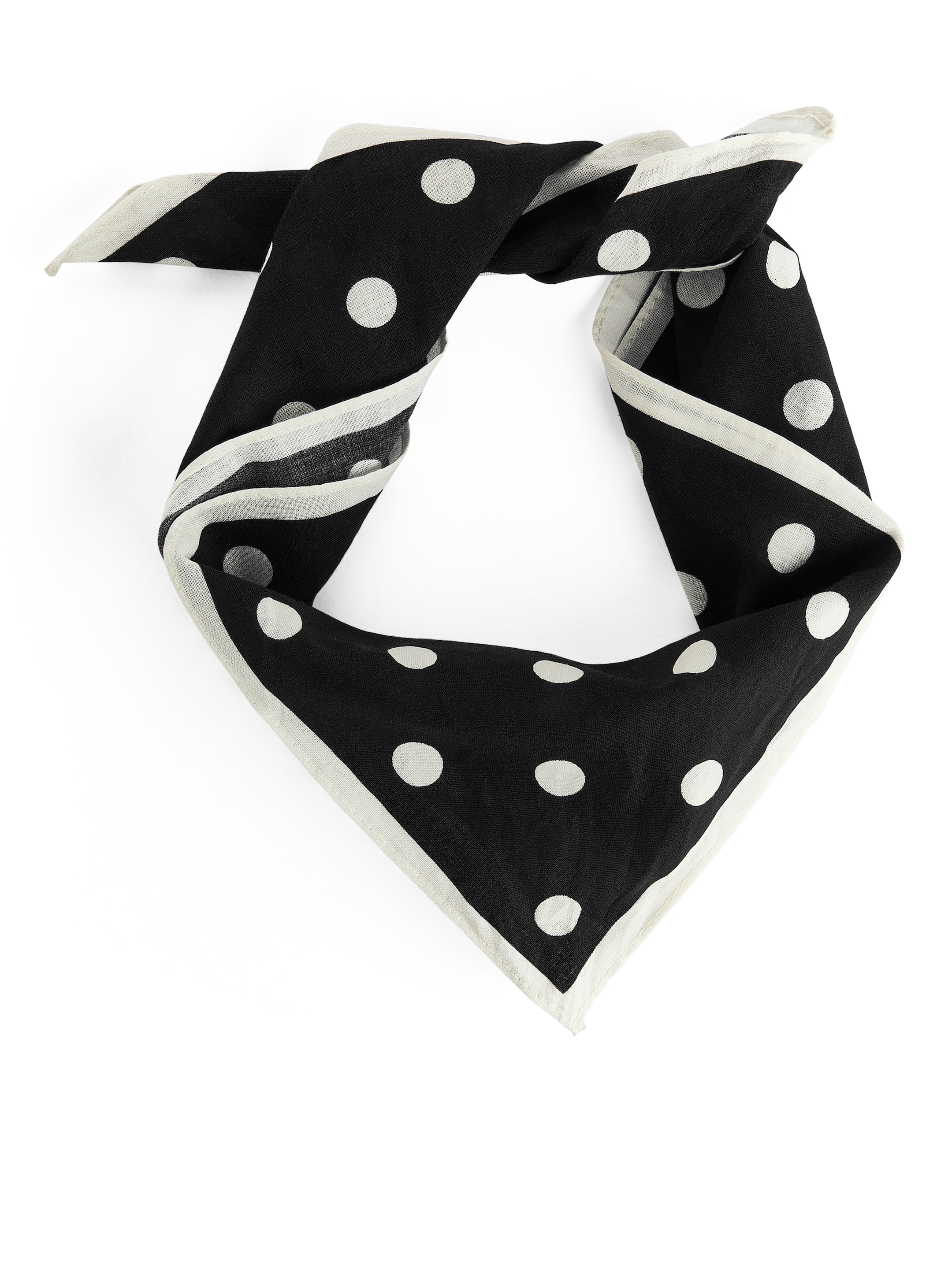 Cotton Bandana - Black/White - Children - StillMedia/DescriptiveStillLife - 1