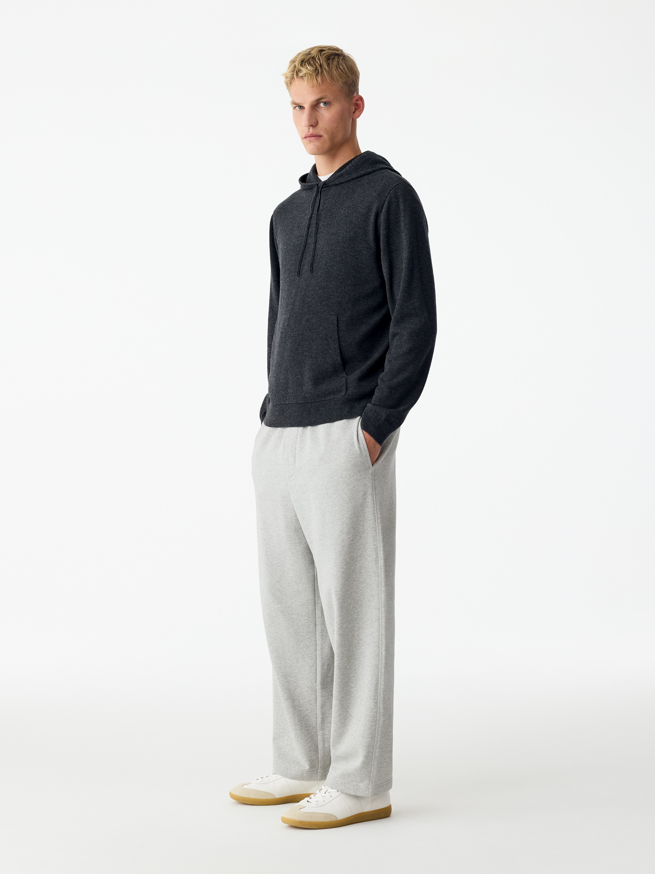 Jersey-Freizeithose - Graumeliert - Relaxed Fit - men - StillMedia/Lookbook - 3