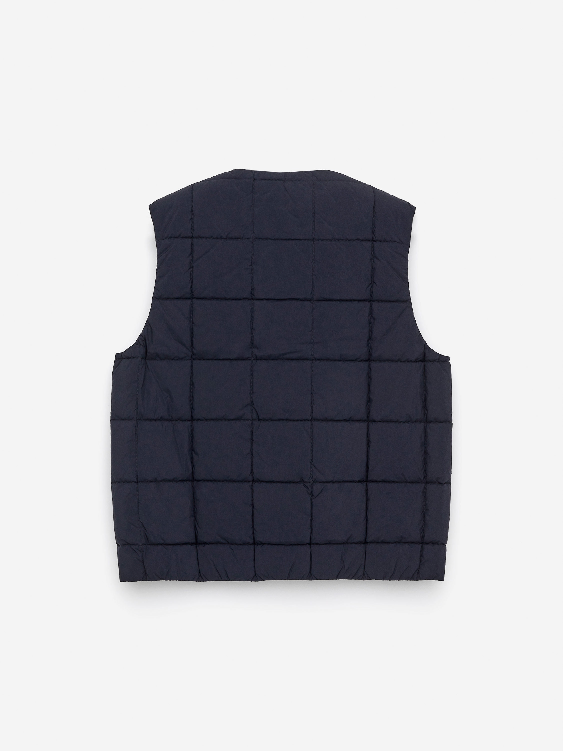 Quilted Vest - Dark Blue - Regular fit - Men - StillMedia/DescriptiveStillLife - 1