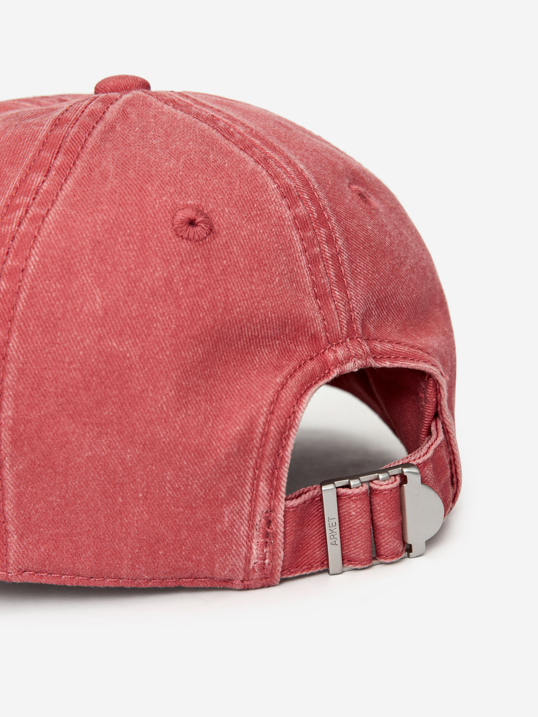 Washed Cotton Cap - Pink - Men - StillMedia/DescriptiveDetail - 3