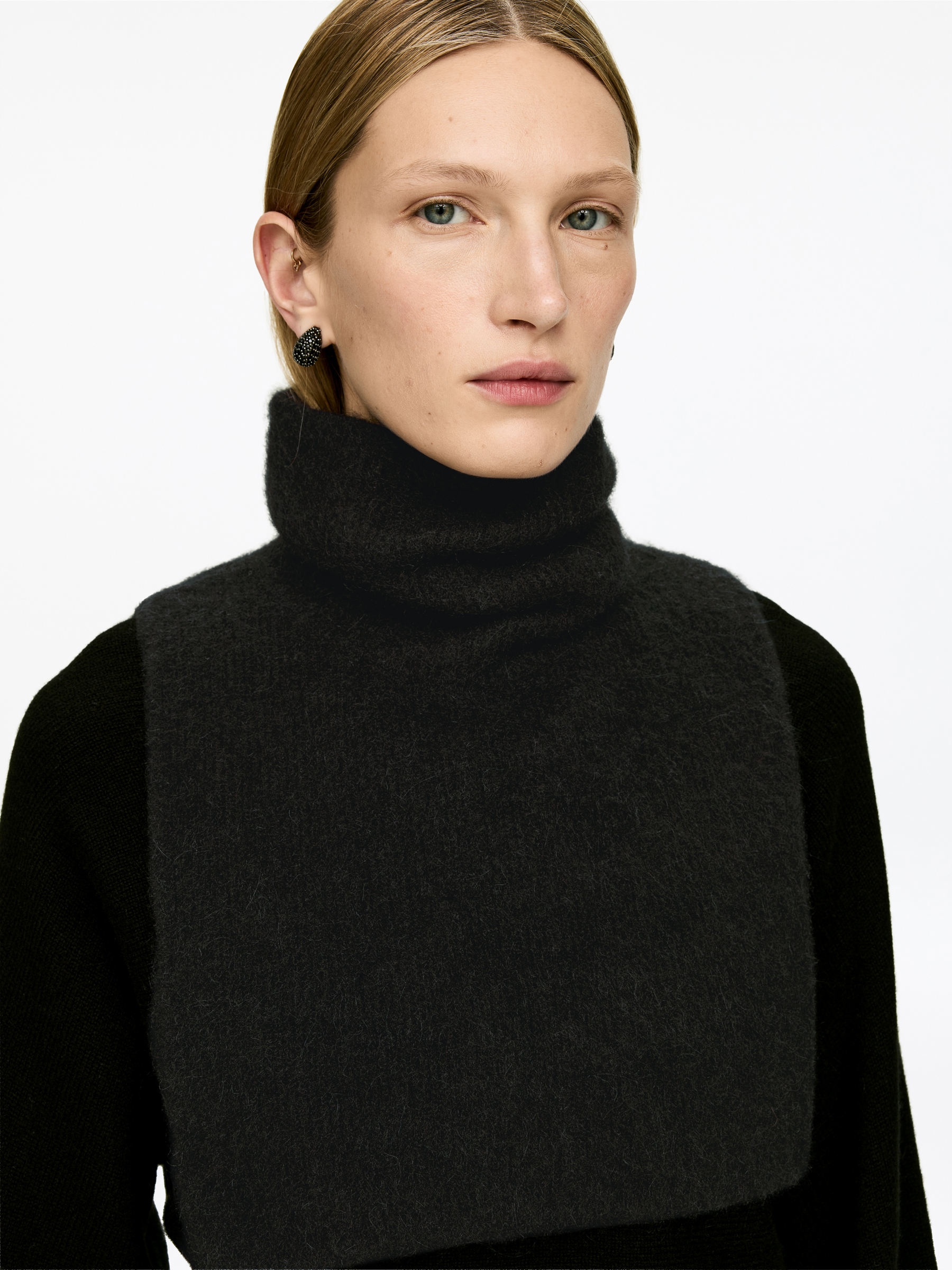 Cuello de lana y alpaca - Negro - Women - StillMedia/Lookbook - 3