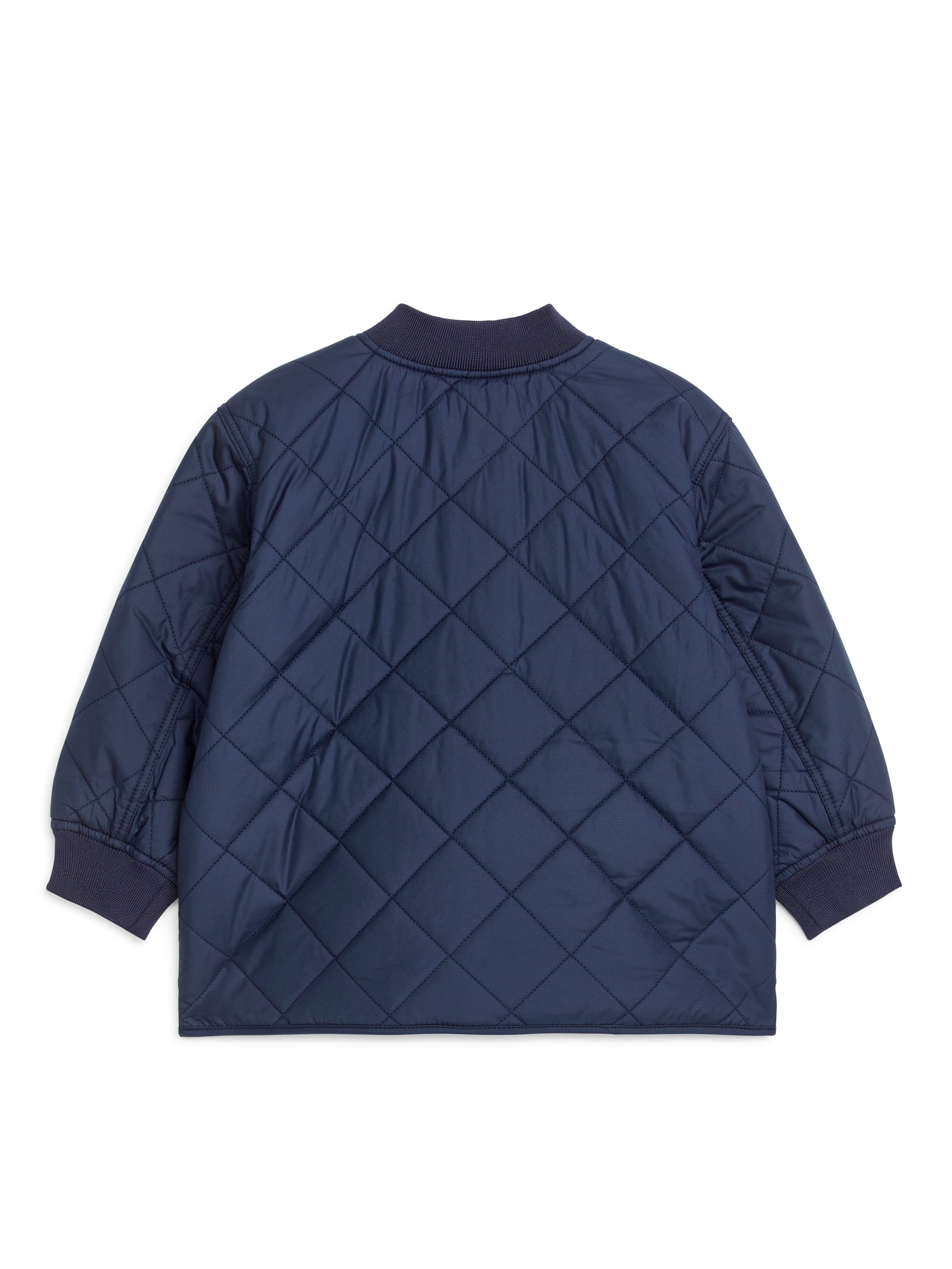 Quiltad jacka - Mörkblå - Regular fit - Children - StillMedia/DescriptiveStillLife - 2
