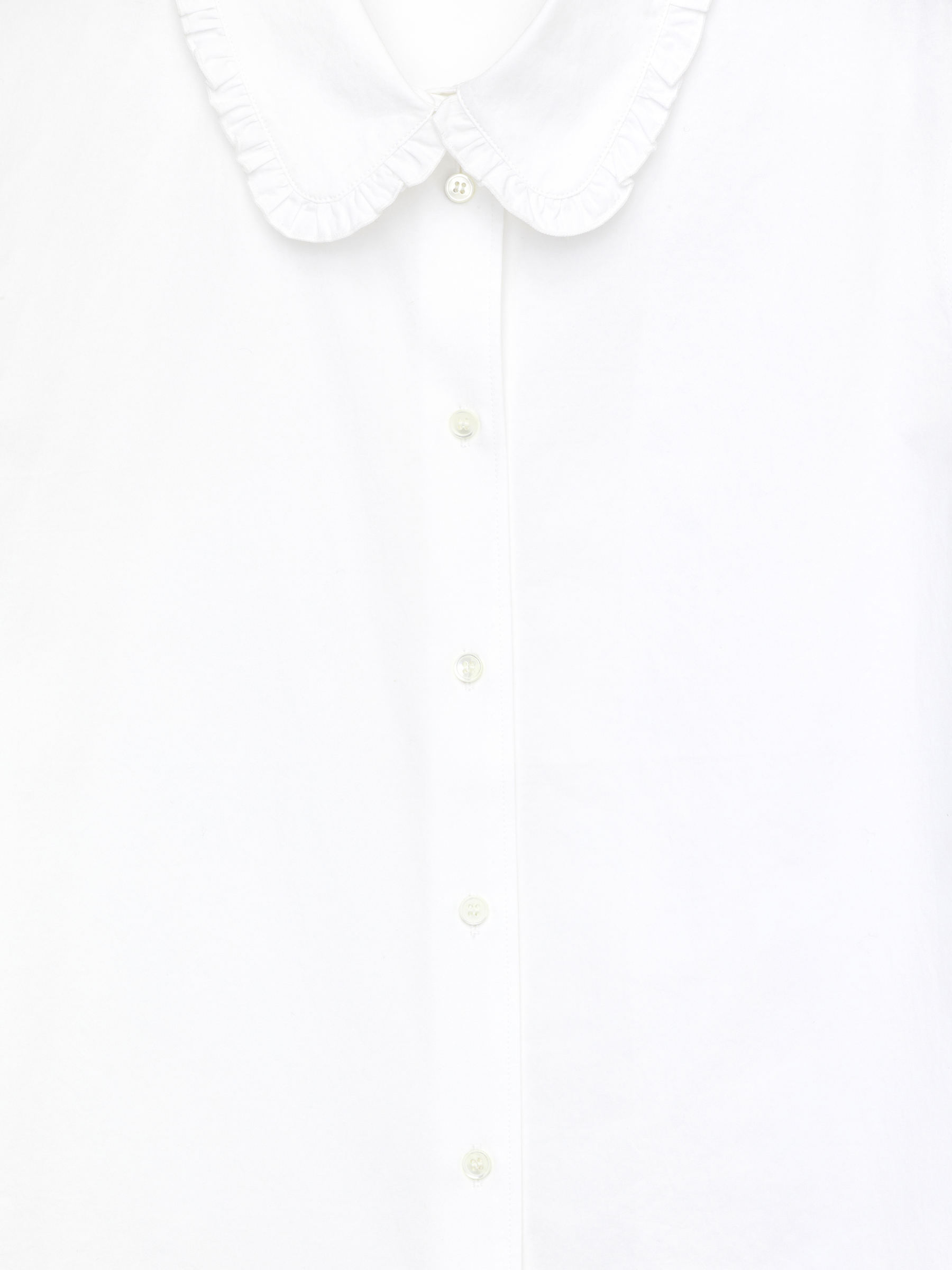 Frill Blouse - White - Regular fit - Women - StillMedia/DescriptiveDetail - 2