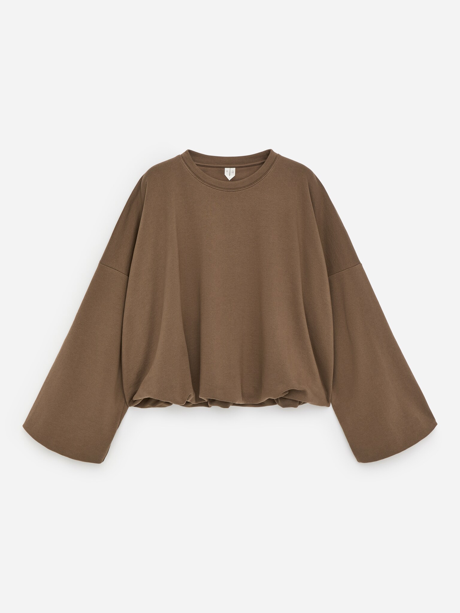 Sweat bouffant - Marron/Noir - 2