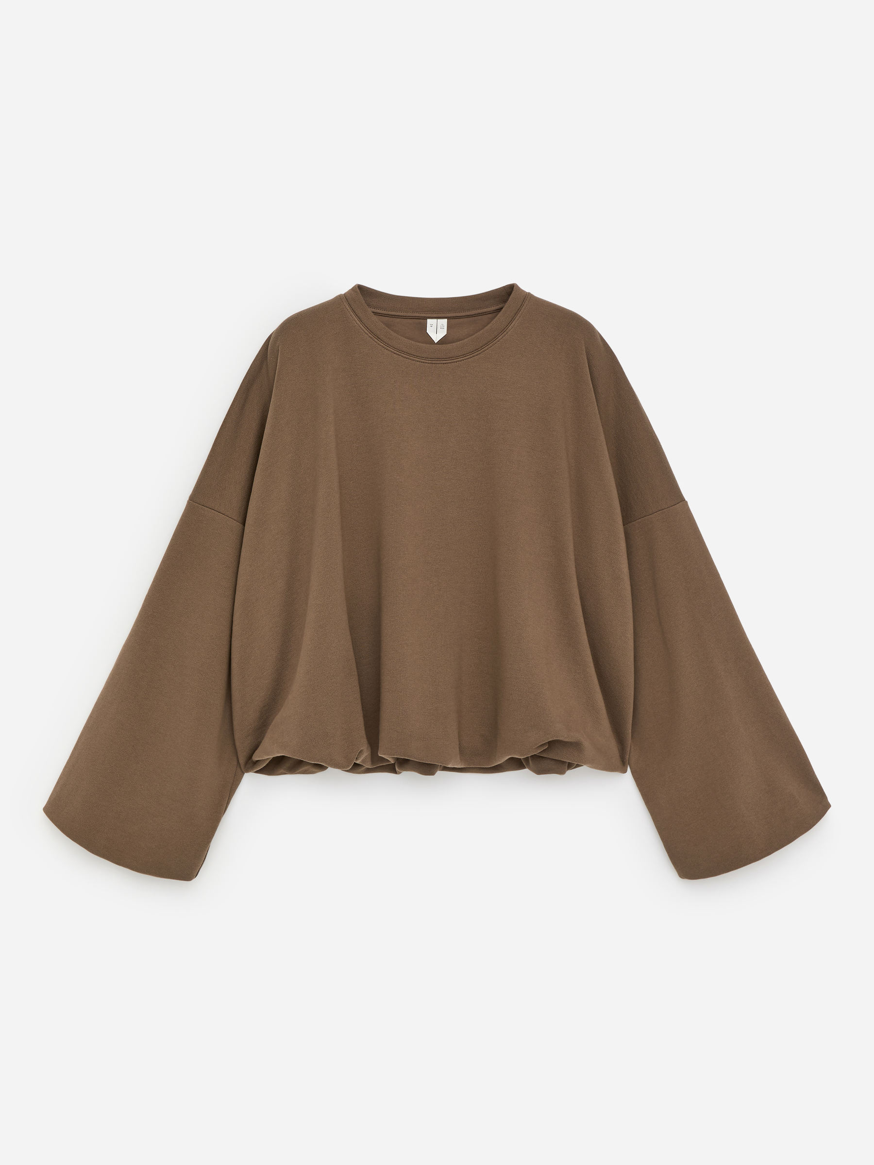 Balloon Sweatshirt - Brown - Regular fit - Women - StillMedia/DescriptiveStillLife - 2