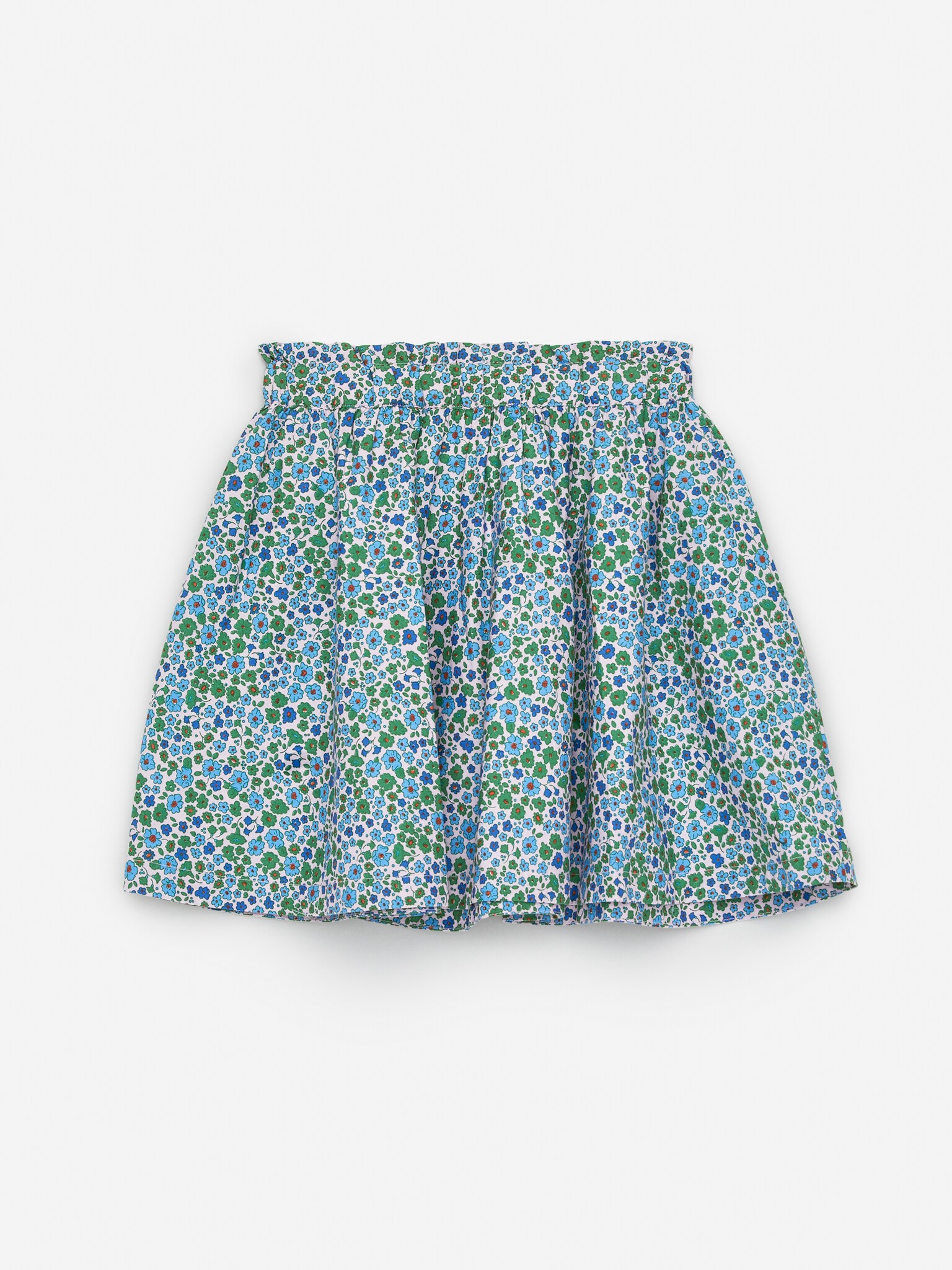 Rock mit Print - Blau/Mehrfarbig - 2