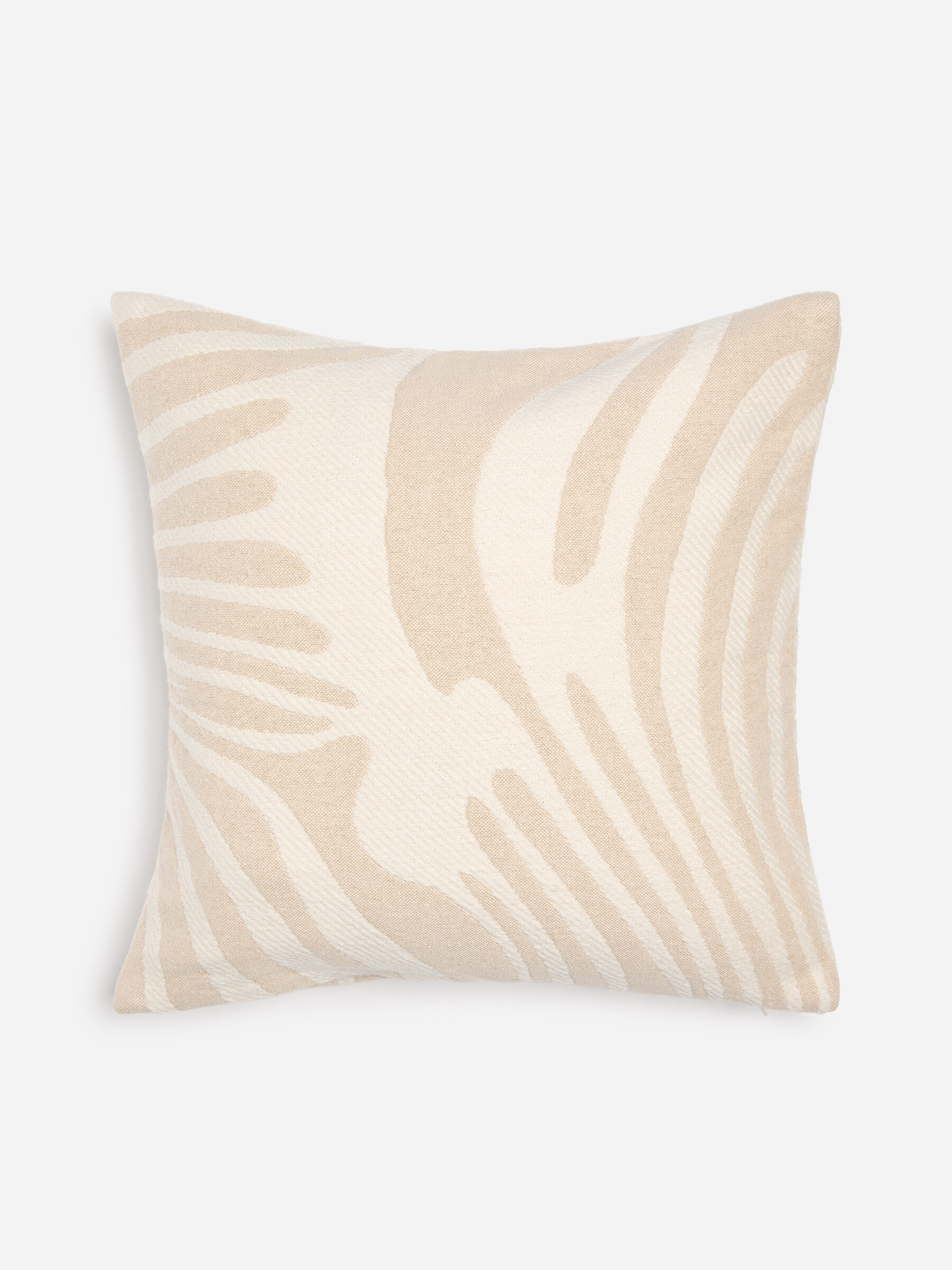 Cotton Wool Cushion Cover 50 x 50 cm-#EAE3D2-19207