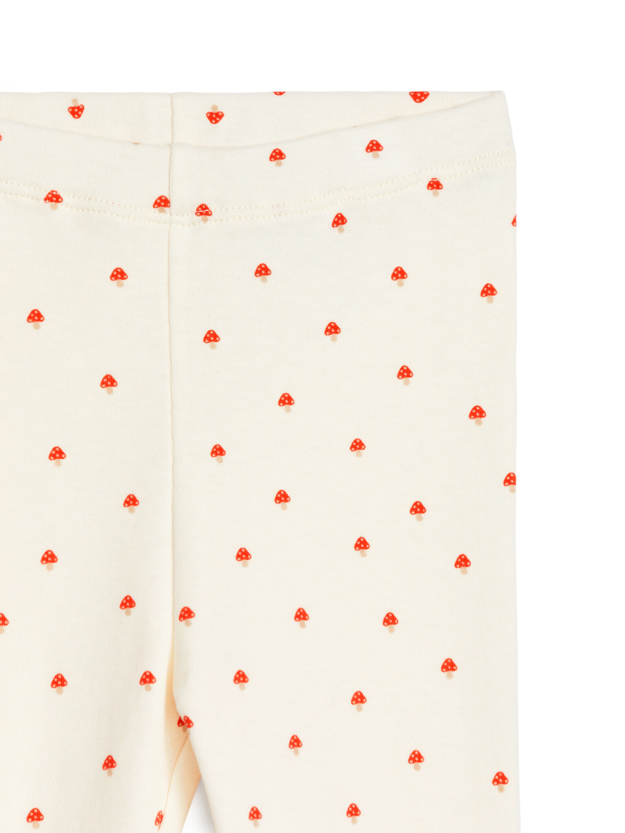 Grösseres Bild ansehen: Jerseyleggings - Cremeweiß/Pilze - KINDER | H&M CH 3