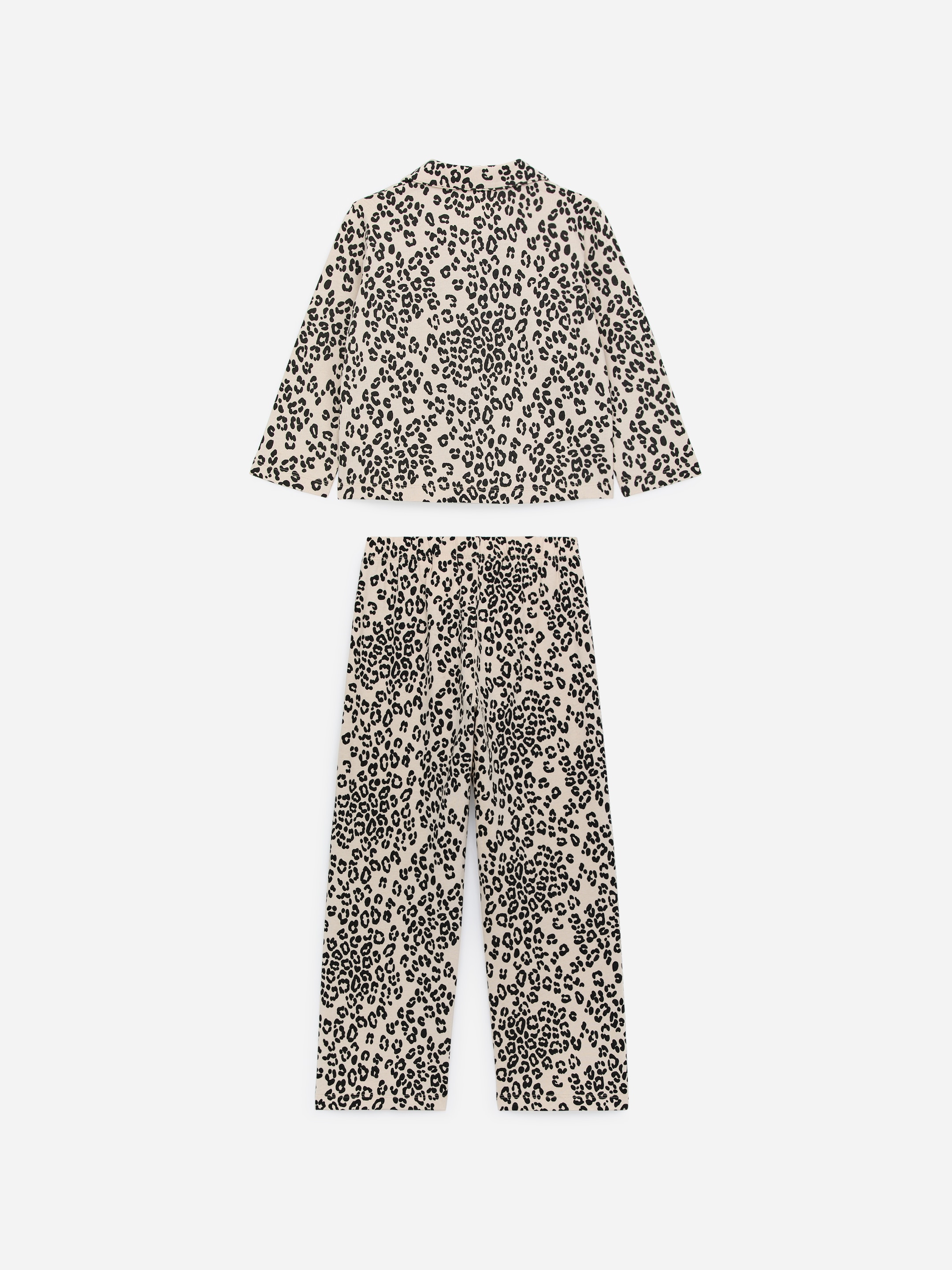 Cotton Pyjama Set - Beige/Black - Regular fit - Children - StillMedia/DescriptiveStillLife - 5