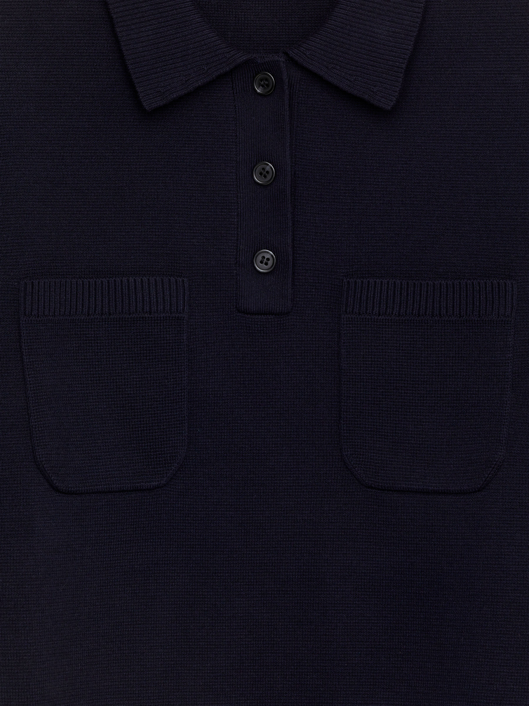 Polo en coton - Bleu foncé - Regular fit - Femme - StillMedia/DescriptiveDetail - 2