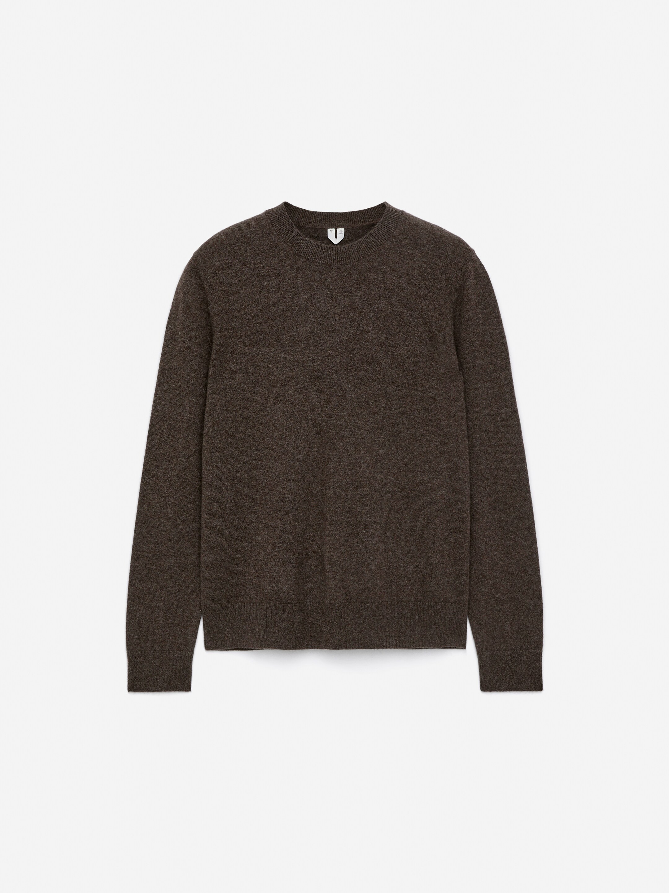 View larger image: Pure Cashmere Crew Neck Jumper - Brown - Men | H&M GB 5
