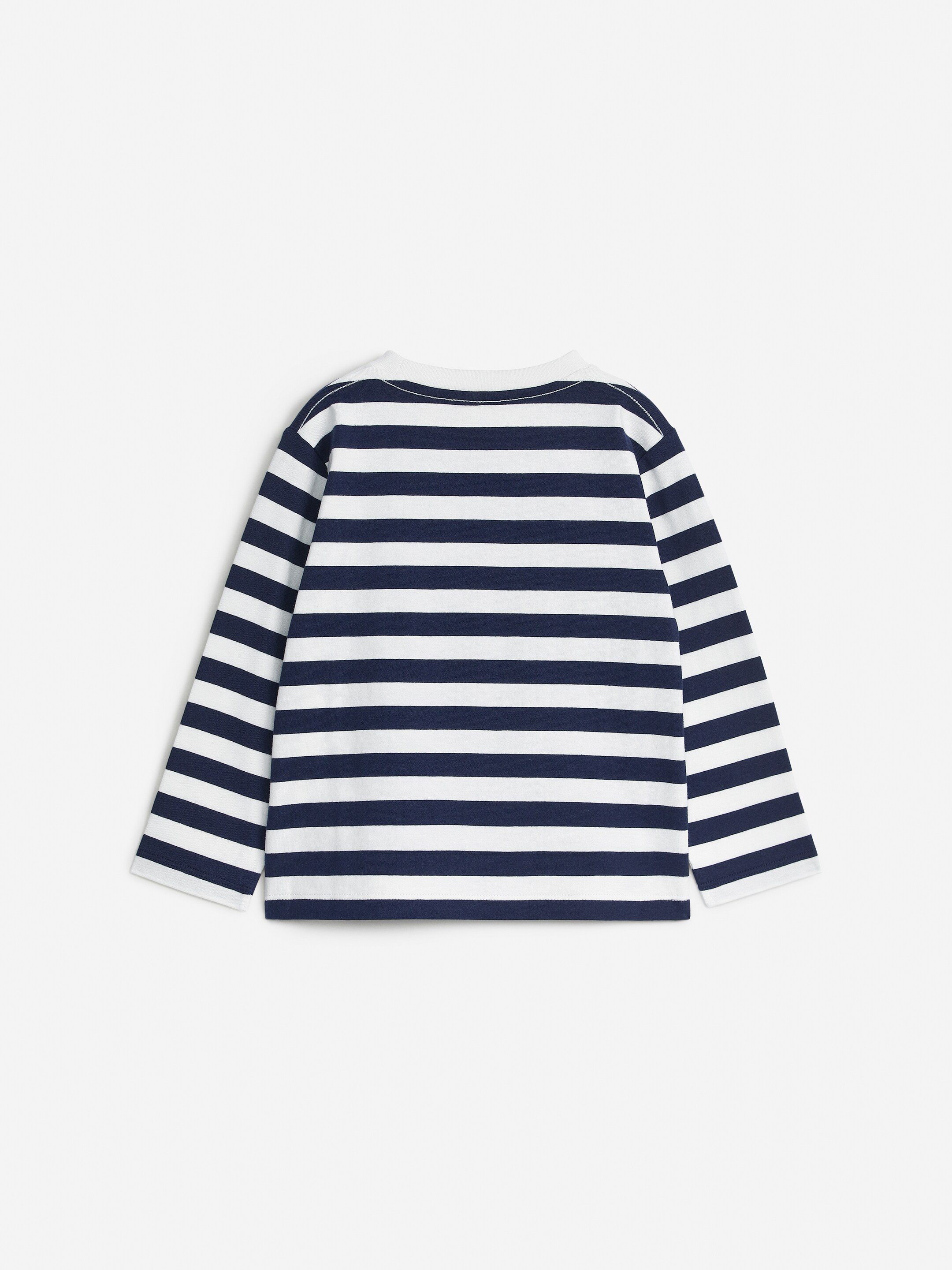 Ingrandisci l'immagine: Long-Sleeved T-Shirt - Dark Blue - BAMBINO | H&M CH 2