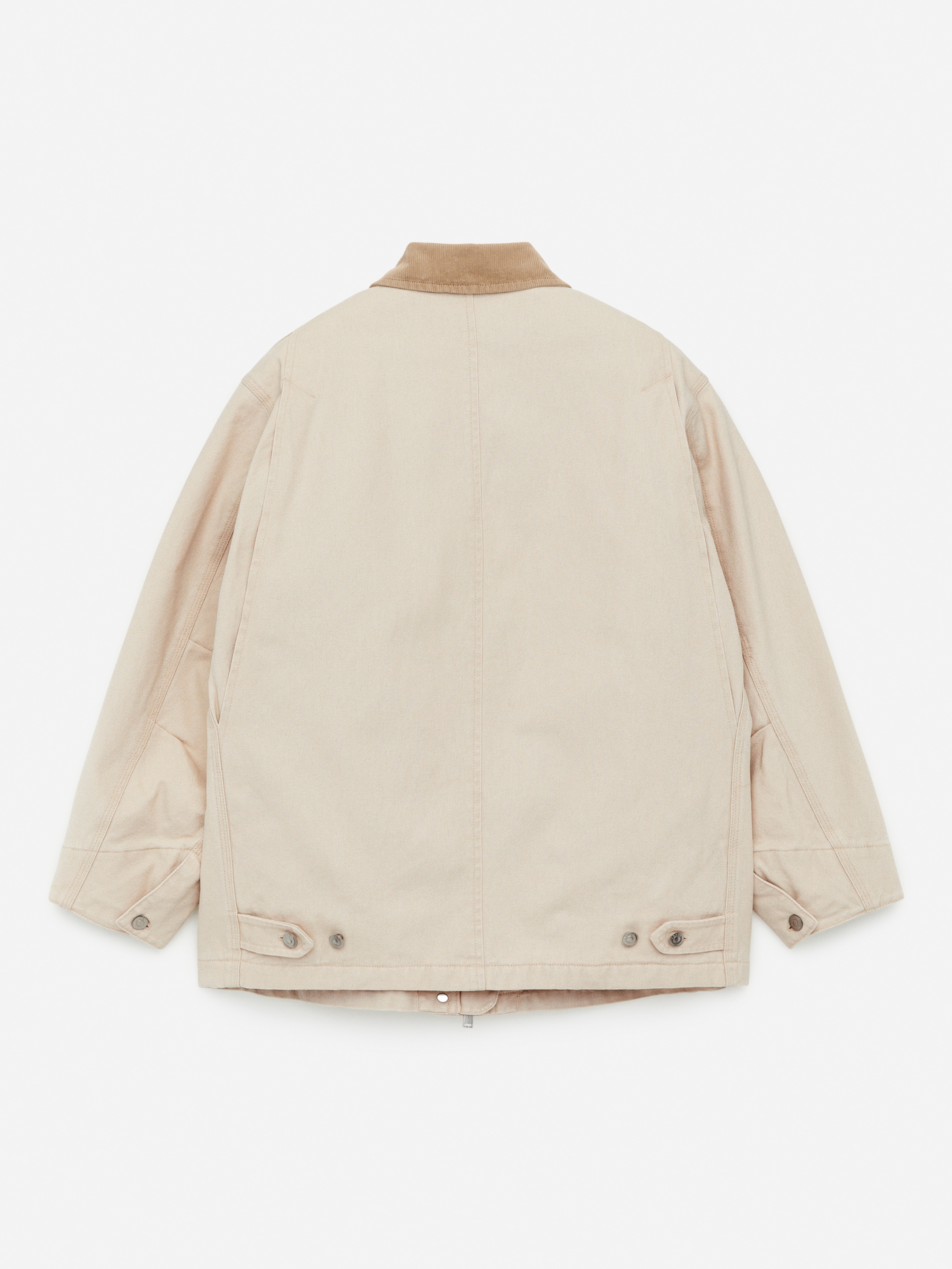 Chaqueta de lona forrada - Beige claro - Corte estándar - Women - StillMedia/DescriptiveStillLife - 1