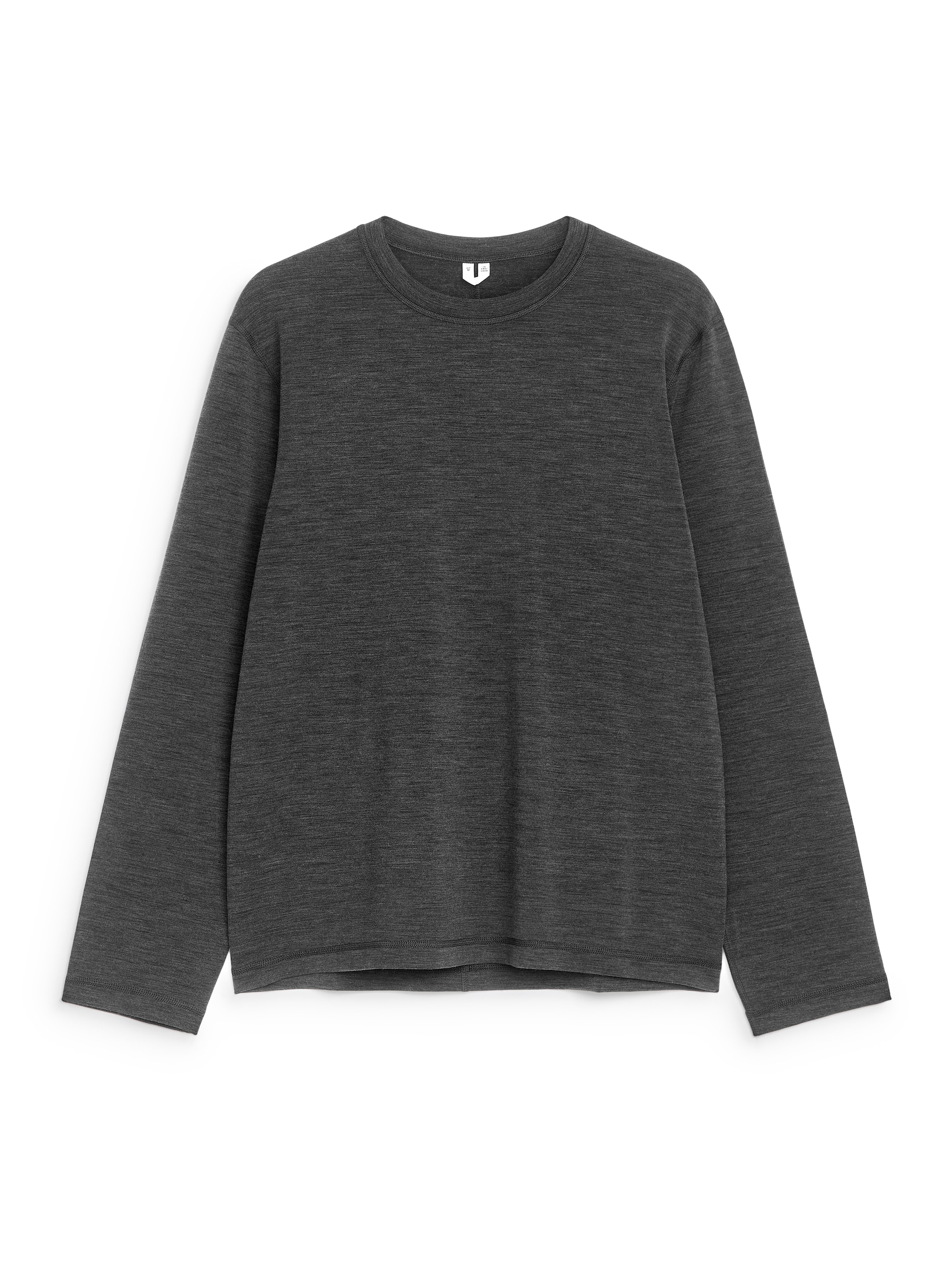 Jersey de cuello redondo-#3a3c3d-12927