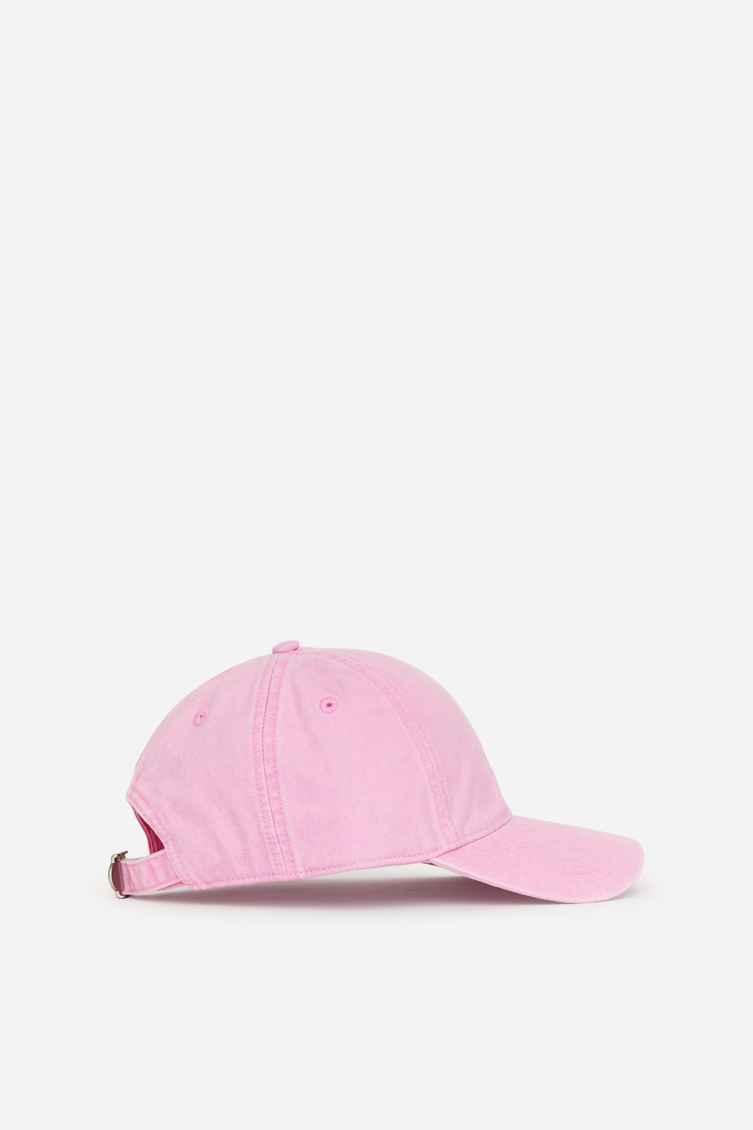Cap aus gewaschener Baumwolle - Rosa/Verwaschenes Braun/Blau - 2