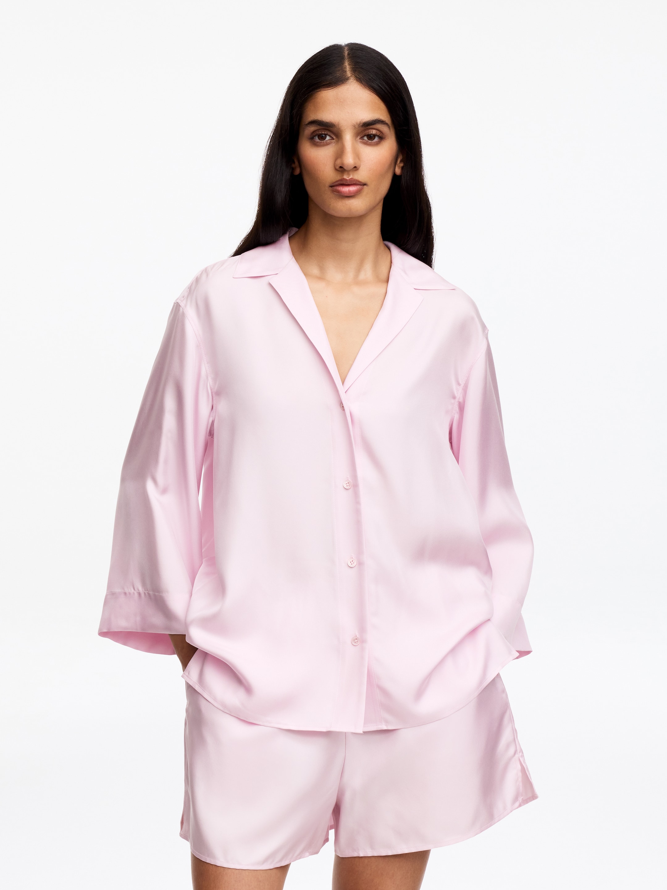 Silk Shirt-#DAC8D5-19827
