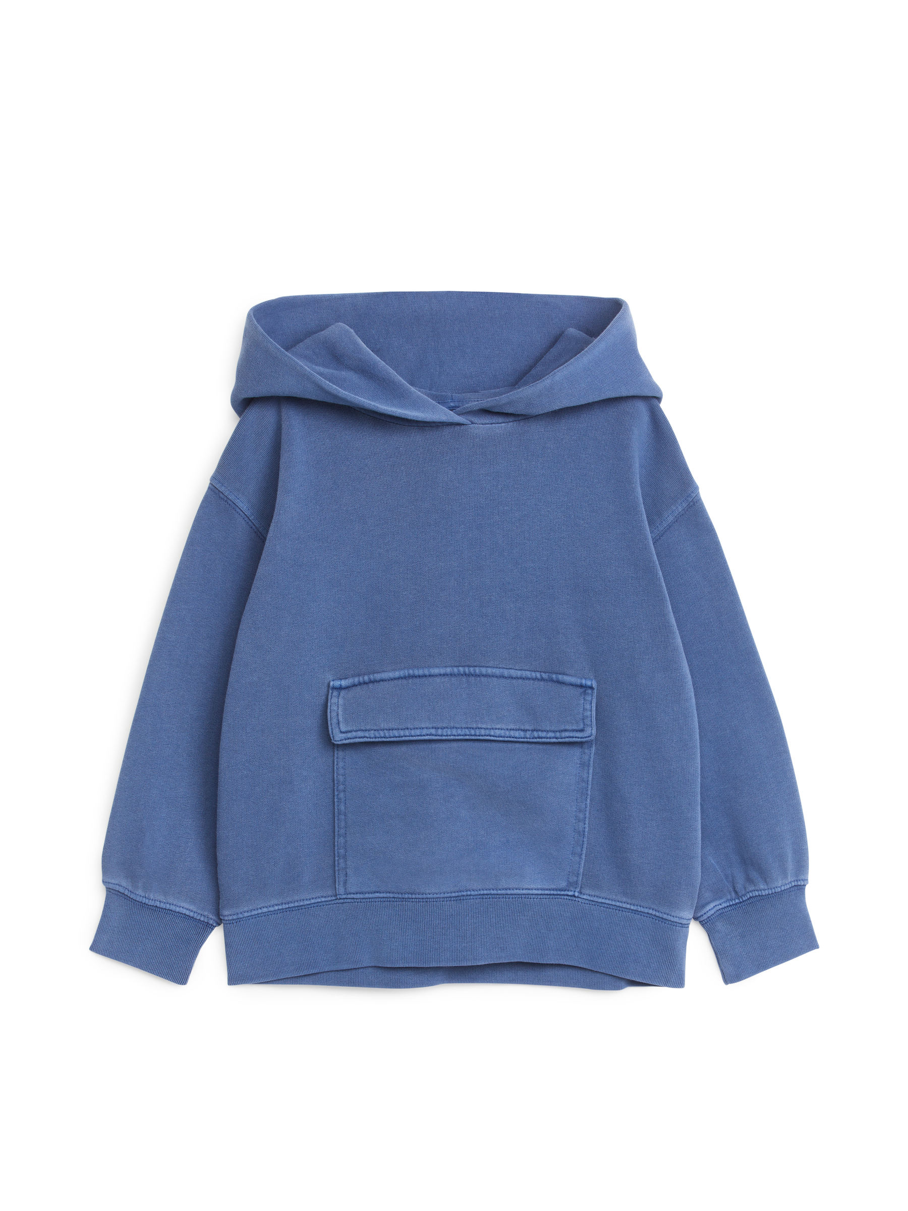 Hoodie mit Tasche - Verwaschenes Blau - Loose Fit - Kinder - StillMedia/DescriptiveStillLife - 1
