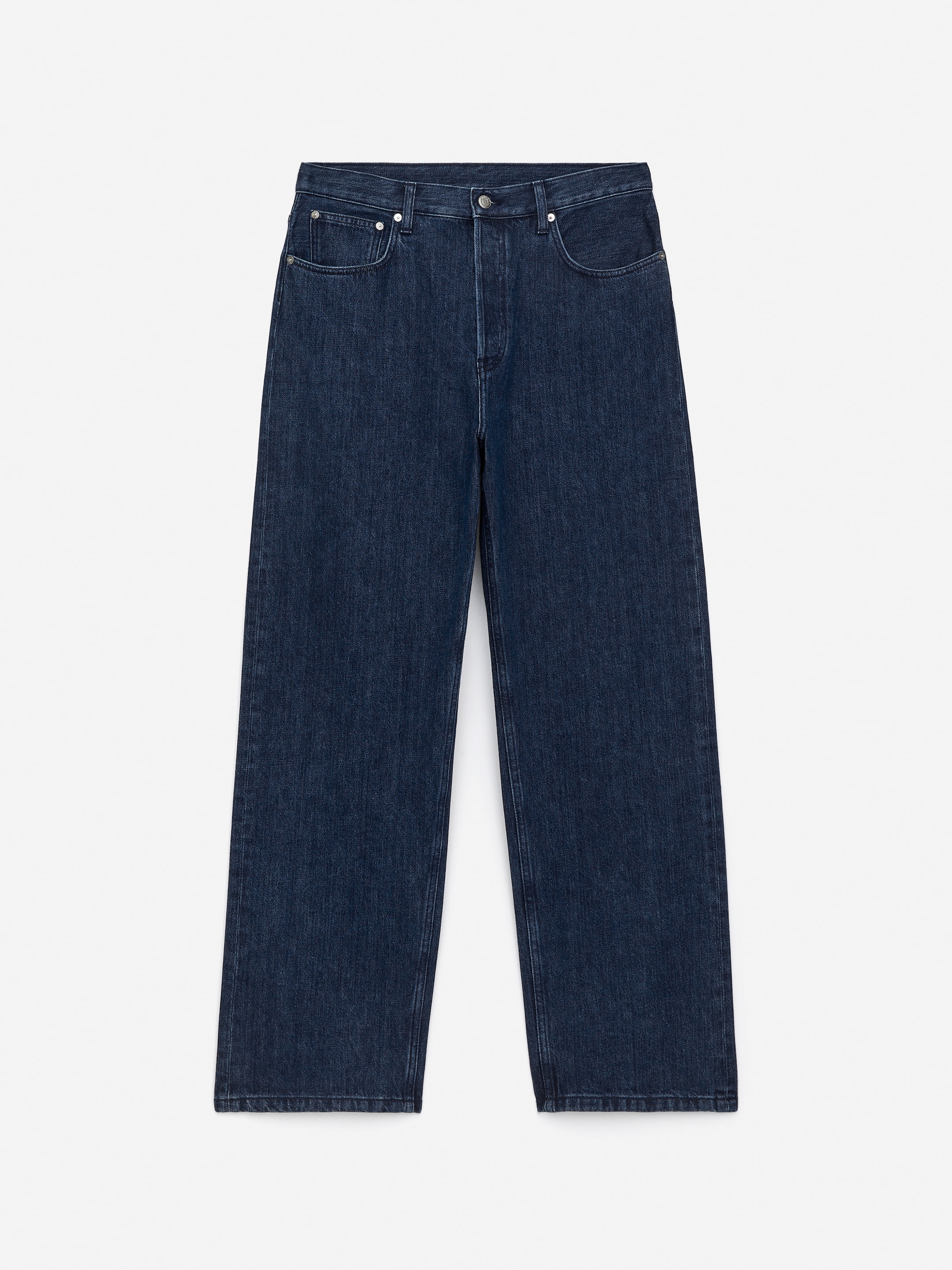 Näytä suurempi kuva: MIST leveät farkut - Tummansininen - MIEHET | H&M FI 5