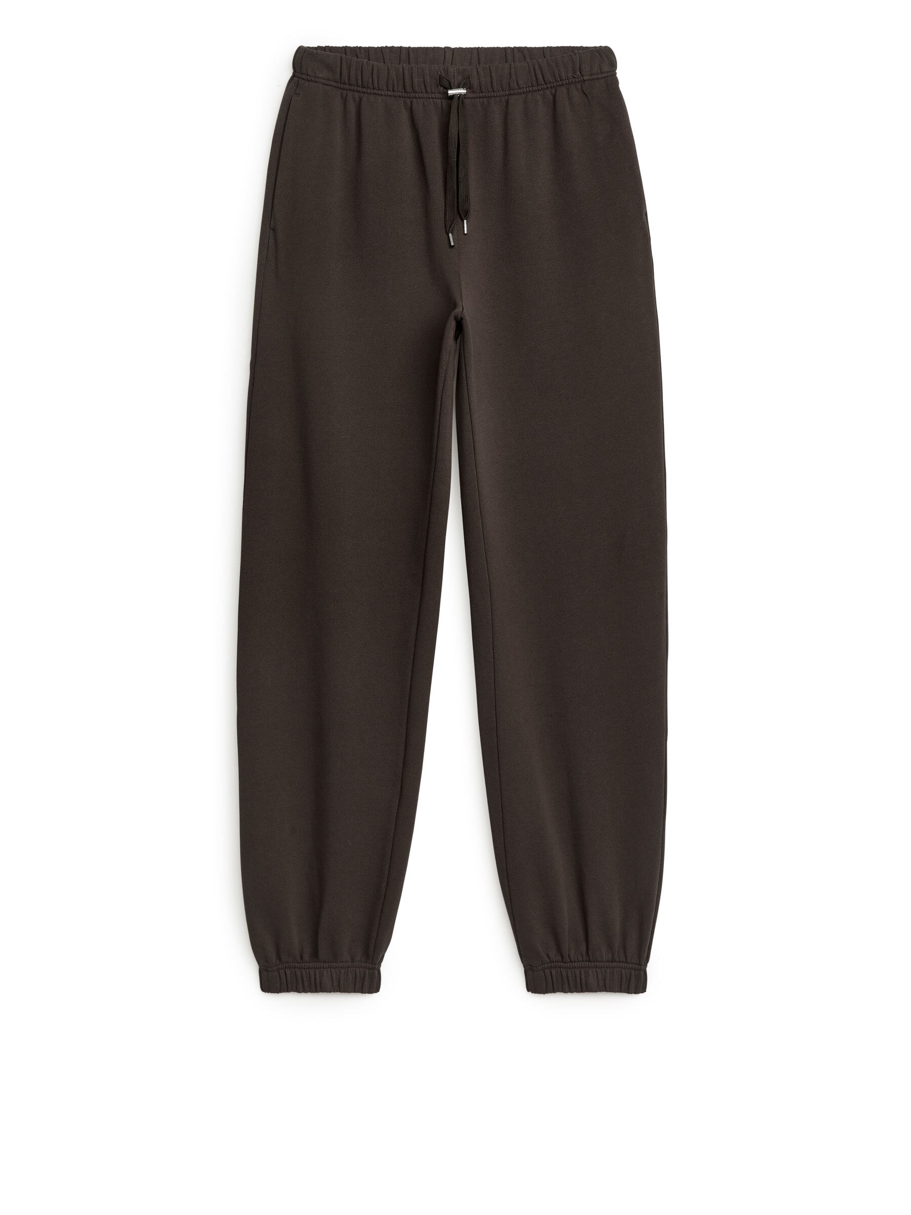 Pantaloni da tuta rilassati in cotone - Marrone - Relaxed fit - Women - StillMedia/DescriptiveStillLife - 1