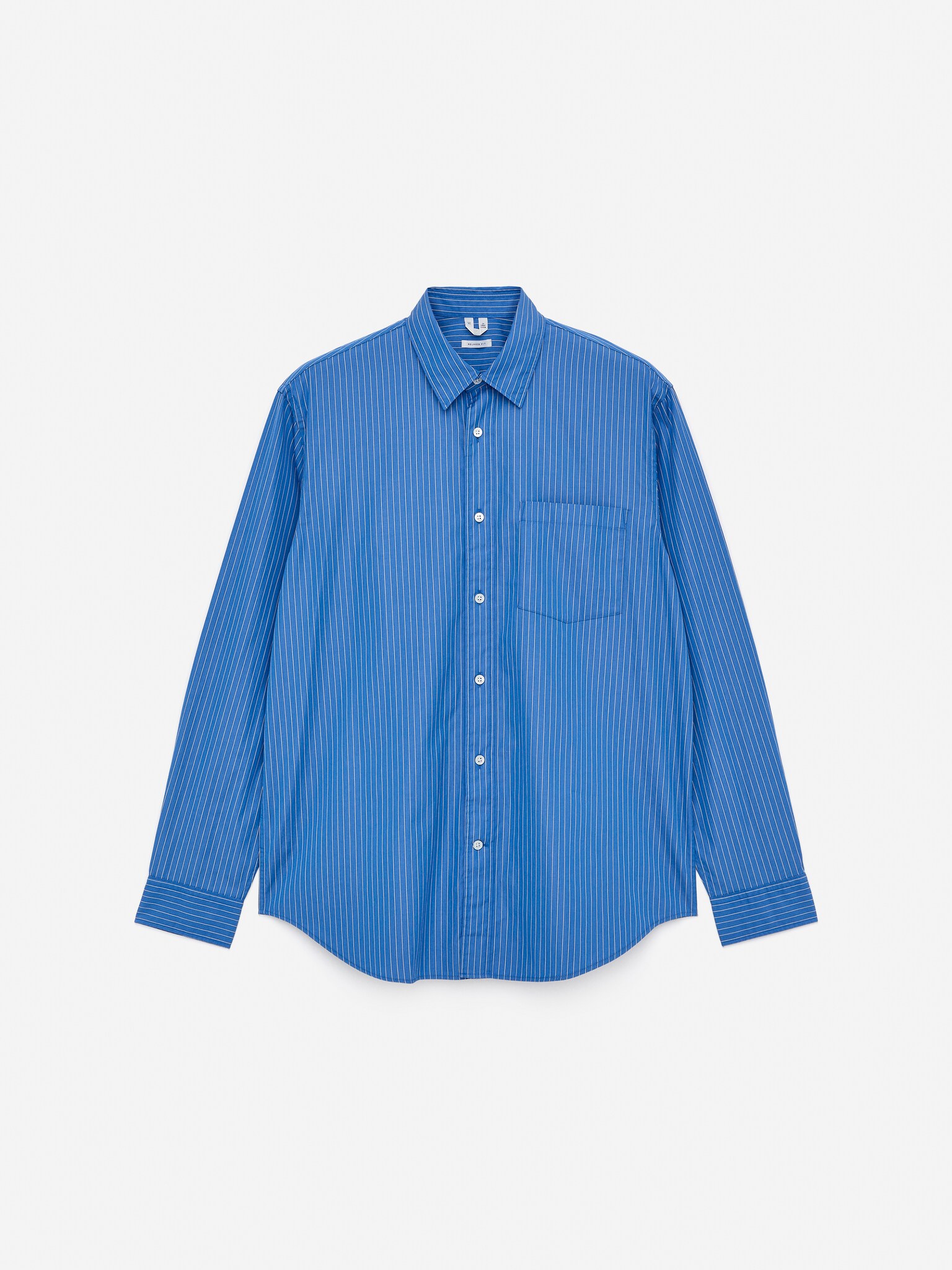 Chemise en popeline décontractée - Bleu/Blanc/Bleu/Blanc/Blanc/Blanc/Bleu/Blanc/Rayures - 2