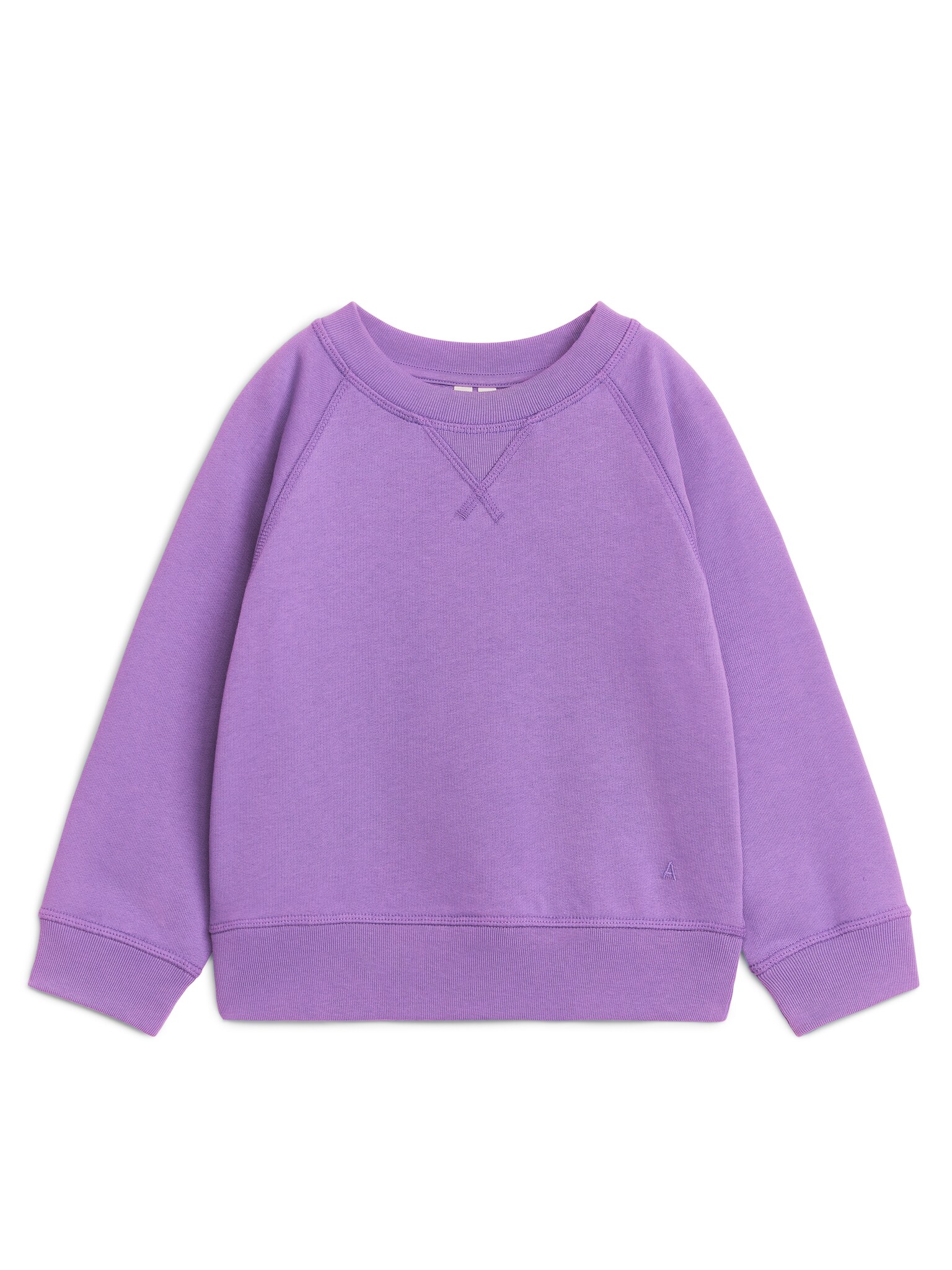 Sweatshirt i bomull - Lila/Gråmelerad/Blå/Lila/Mörkblå/Beige/Havre/Rosa/Persika
