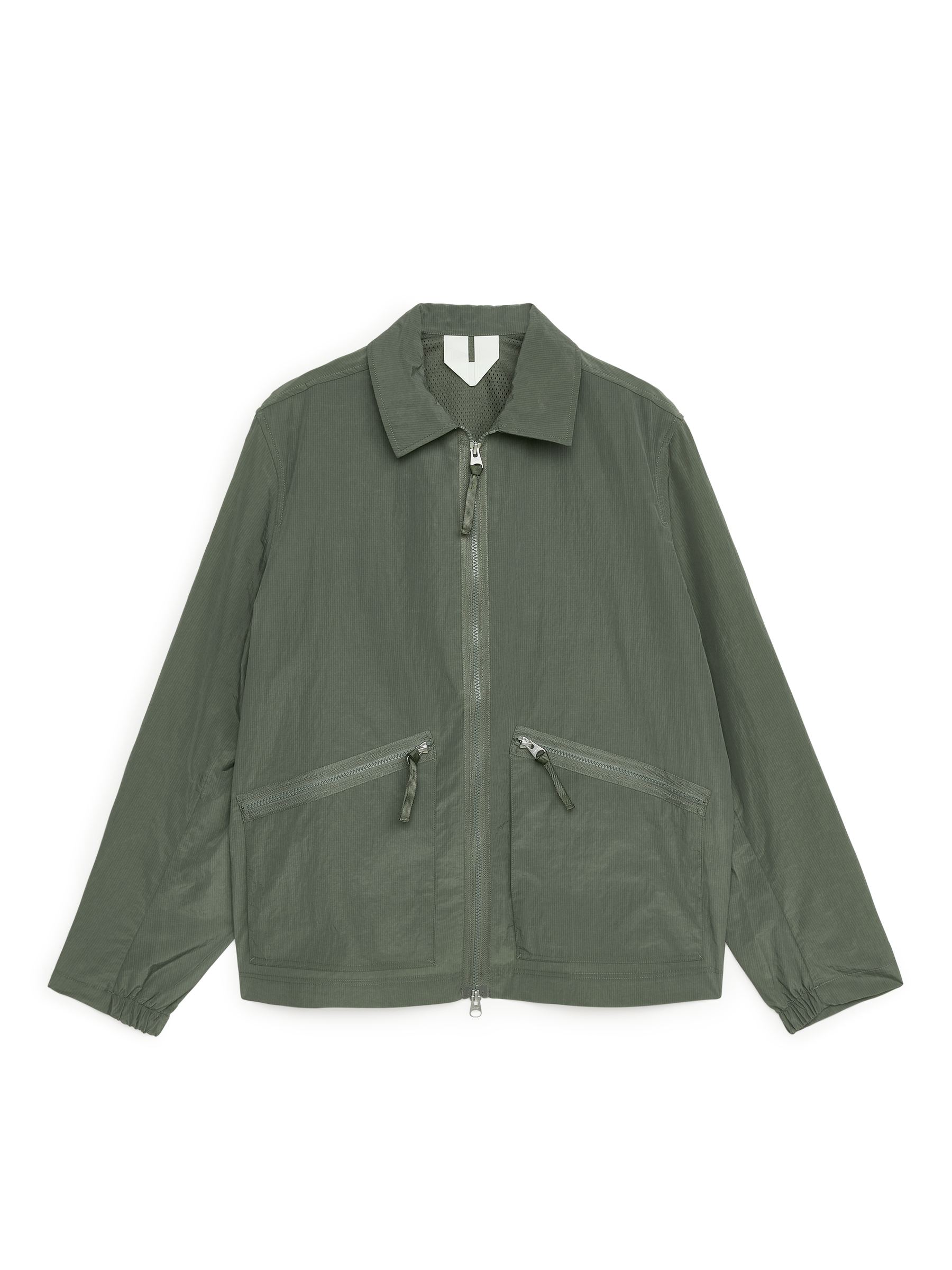 ジャケット・アウター archive khaki zip jacket KHA:KI カーキ ミリタリーリメイクジャケット REMAKE MILITARY