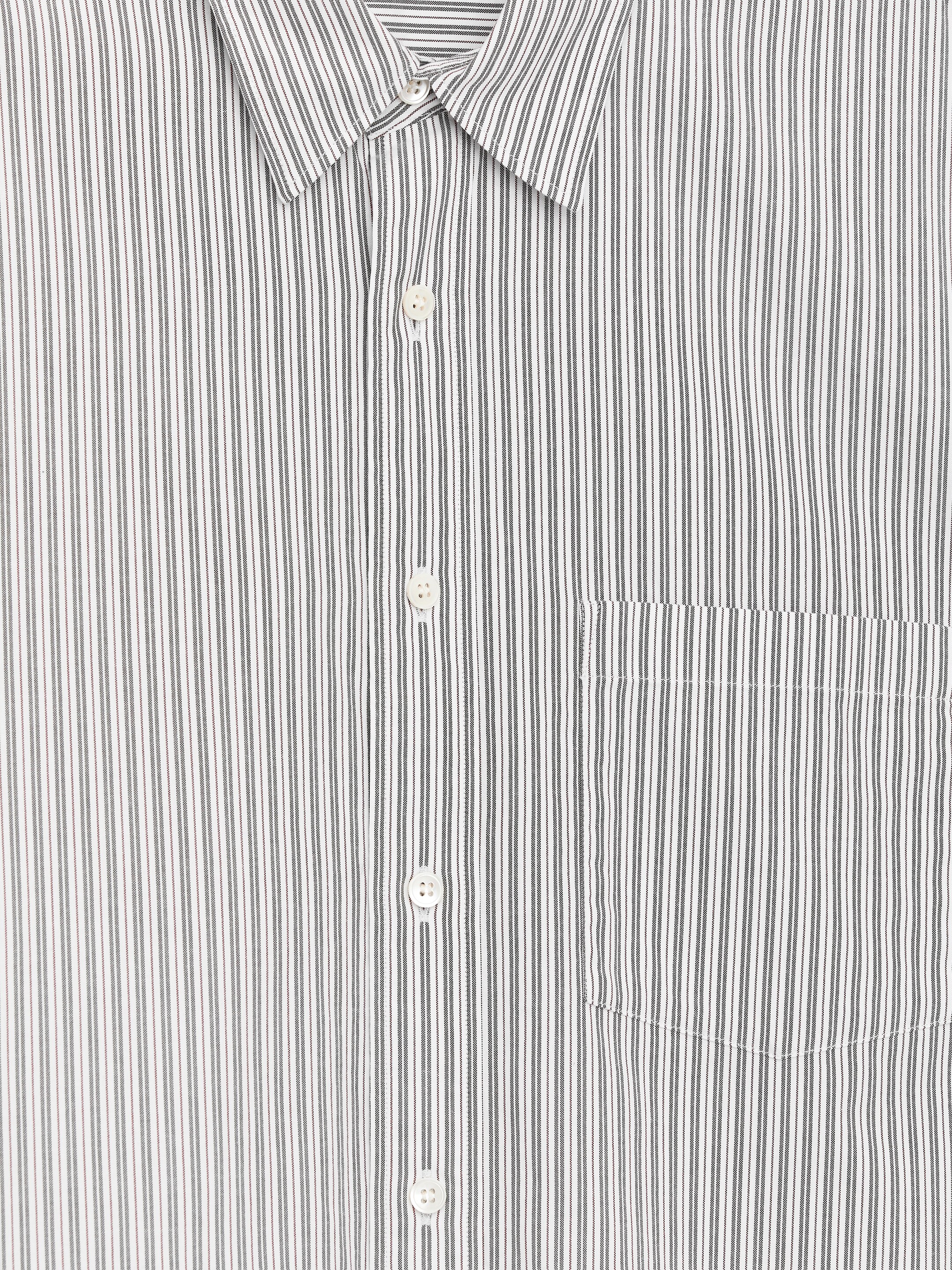 Relaxed Cotton Shirt - White - Relaxed fit - Men - StillMedia/DescriptiveDetail - 1