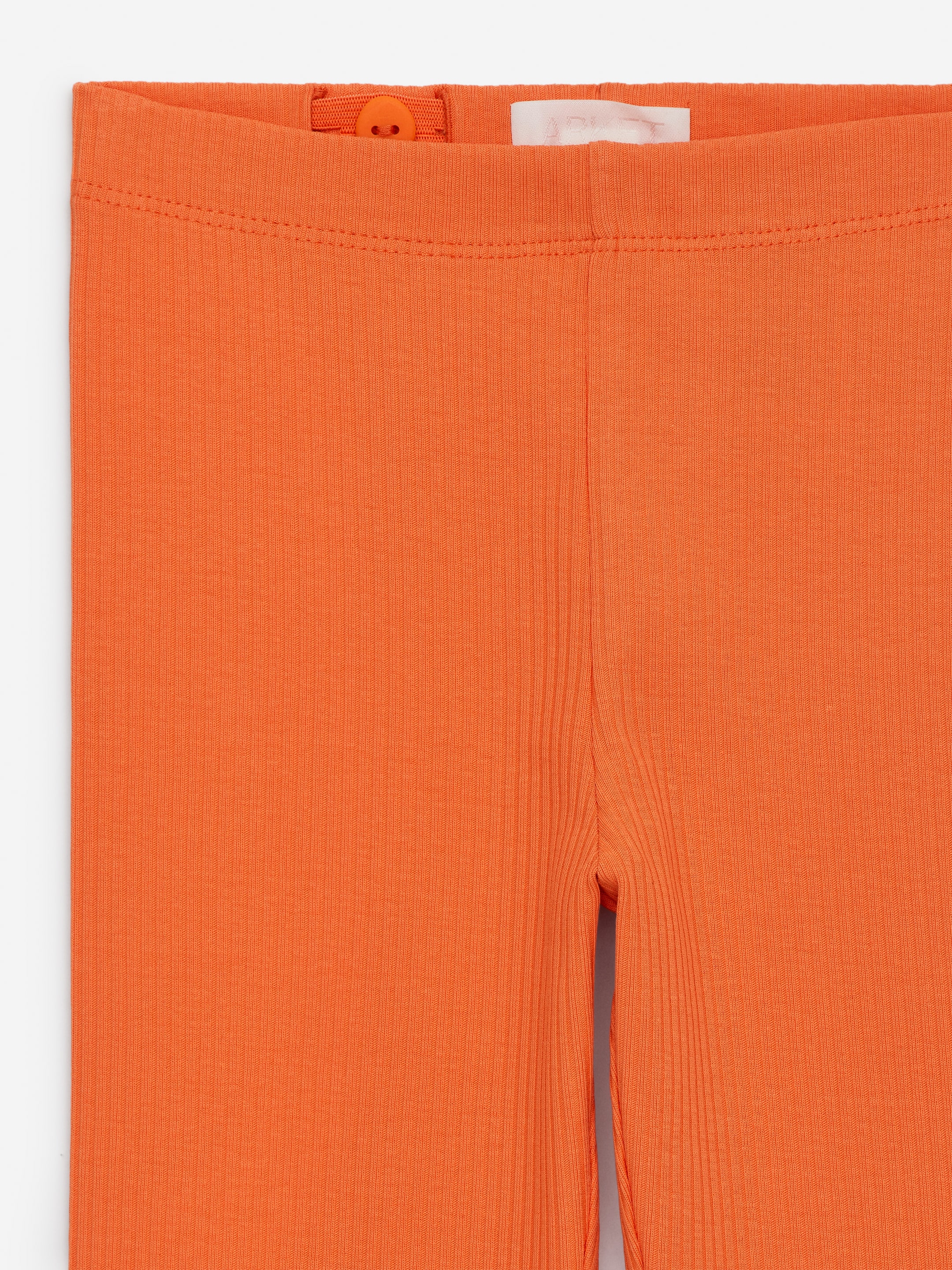 Ribbade trikåleggings - Orange - Regular fit - Children - StillMedia/DescriptiveDetail - 3