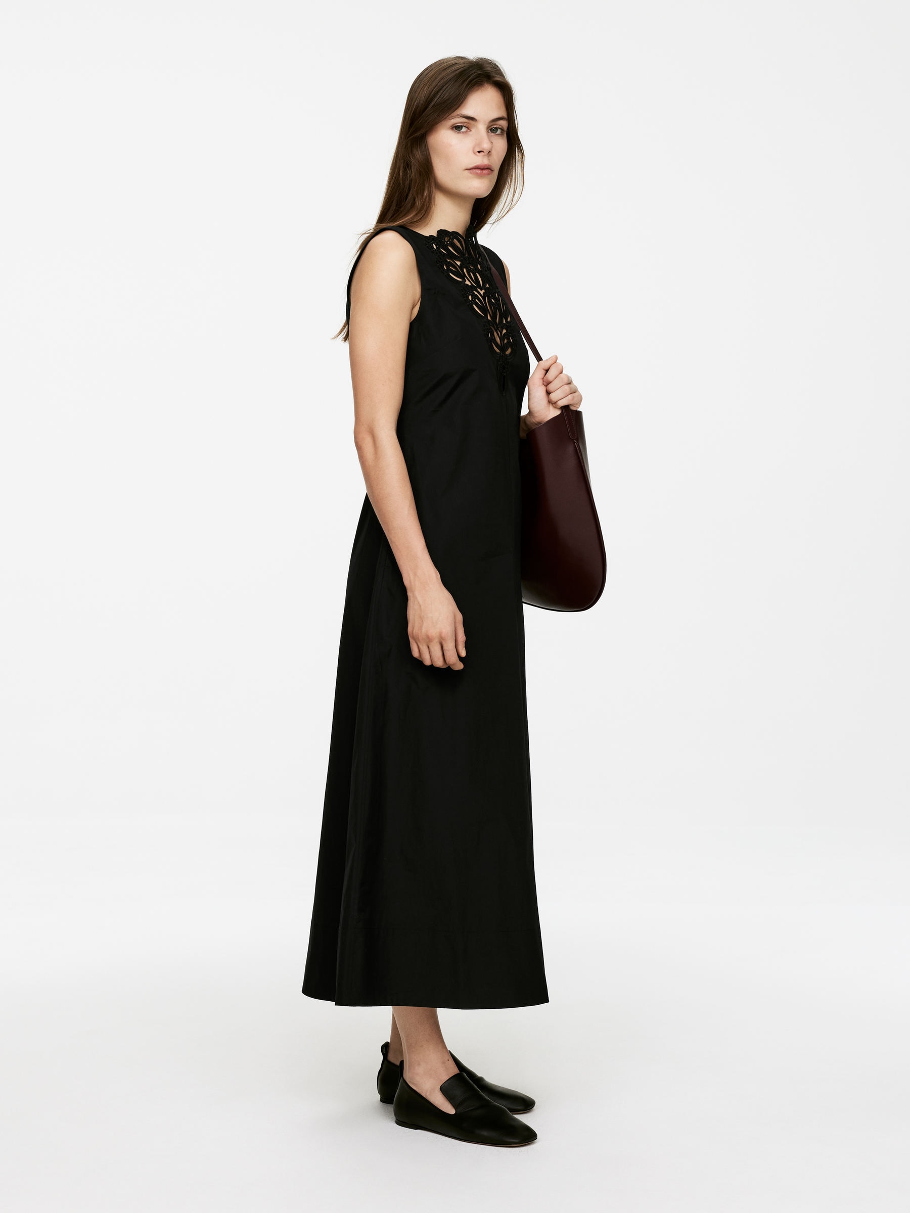 Besticktes Kleid - Schwarz - Regular Fit - Women - StillMedia/Lookbook - 5