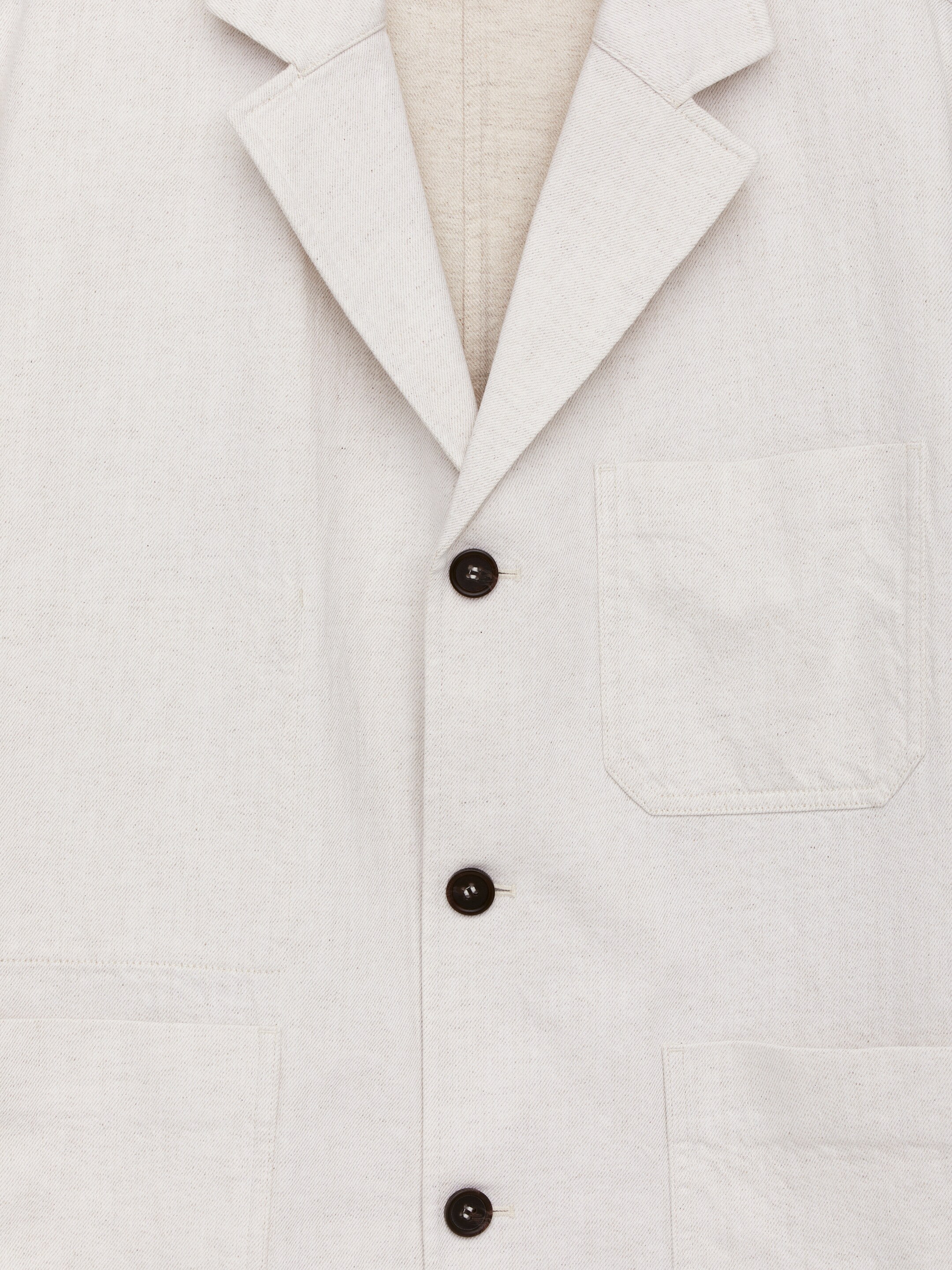 Visualizza immagine più grande: Blazer in cotone e lino - Bianco - UOMO | H&M IT 2