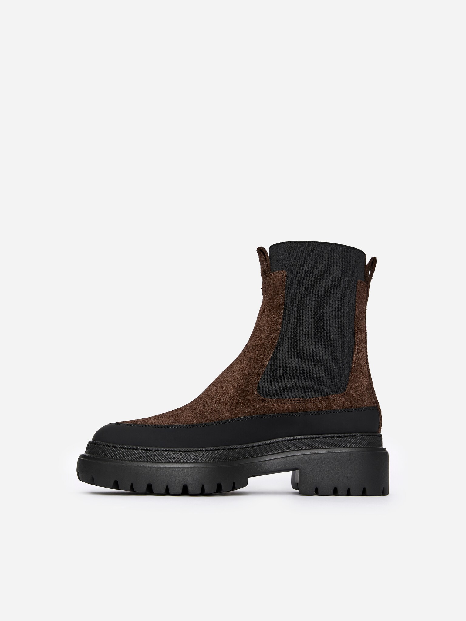Bottes d'hiver en daim - Marron - 2