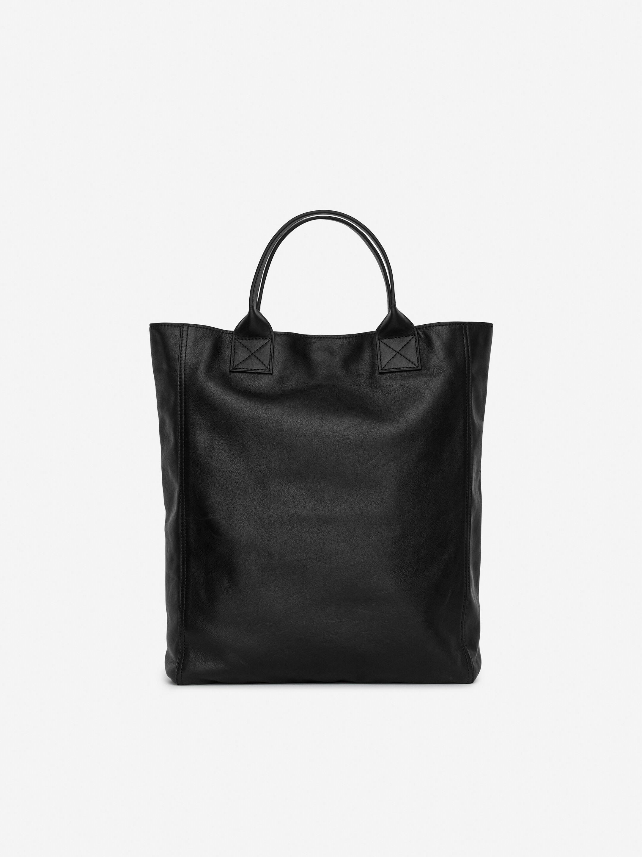 Grotere afbeelding bekijken: Leren draagtas - Zwart - HEREN | H&M BE 5