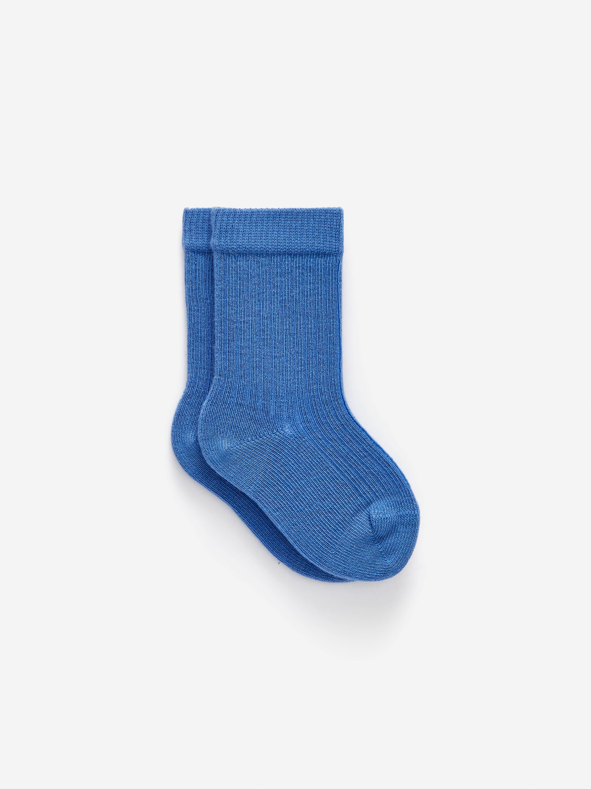 Rib Knit Baby Socks, 5 Pairs - Green/Blue - Children - StillMedia/DescriptiveStillLife - 7