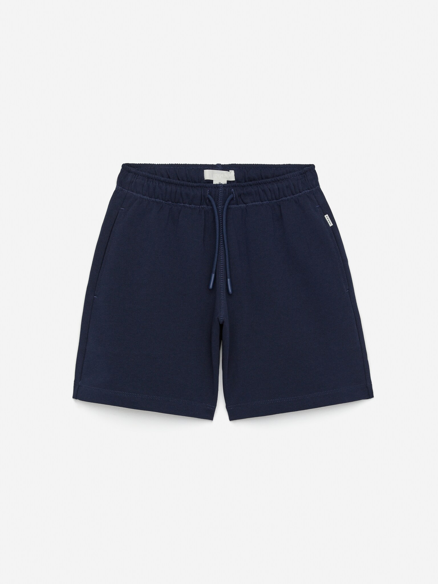 Jersey short - Donkerblauw/Grijs gemêleerd