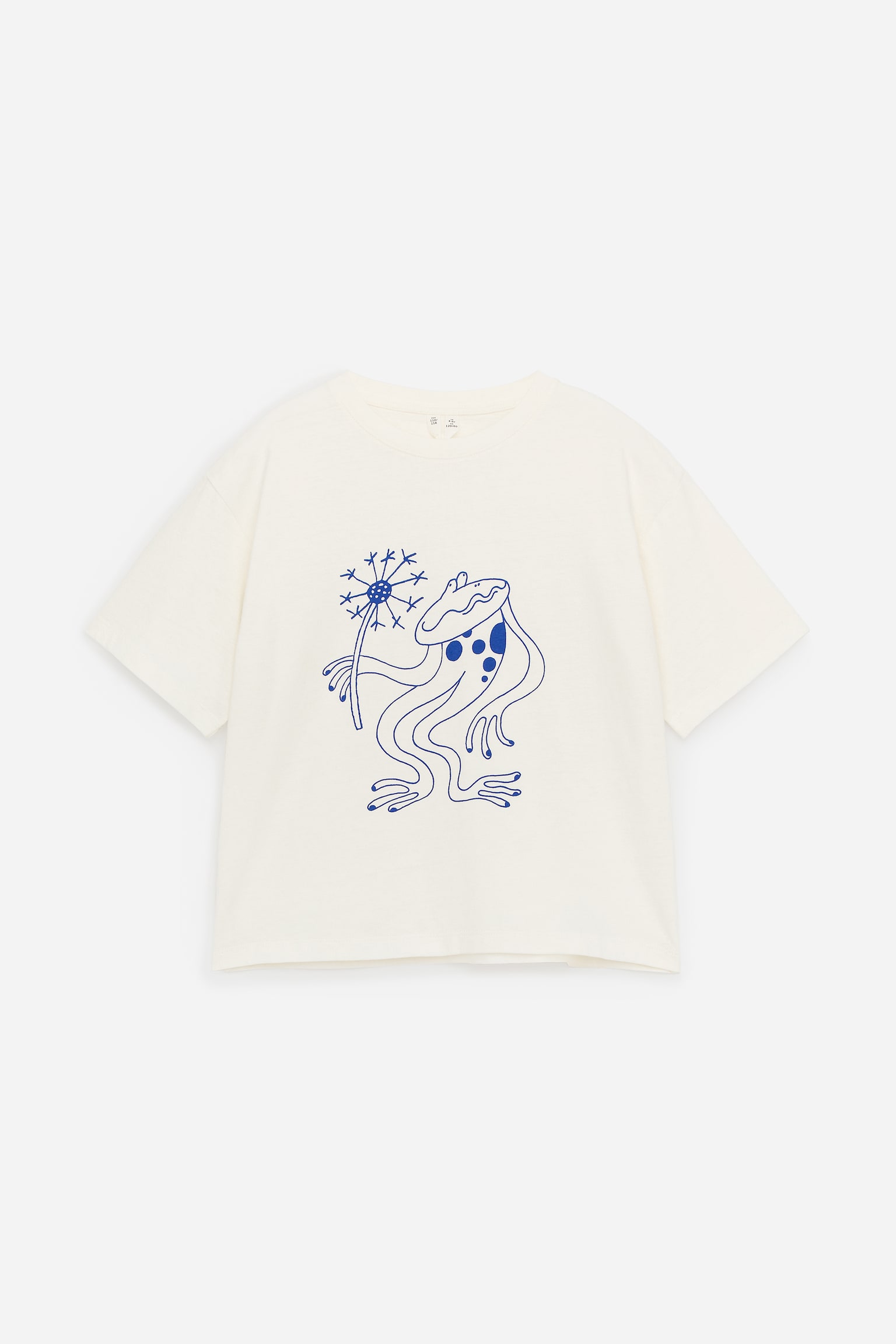 T-shirt oversize - Blanc cassé/Grenouille/Bleu/Marron/Bleu/Oranges/Jaune poudré/Citrons