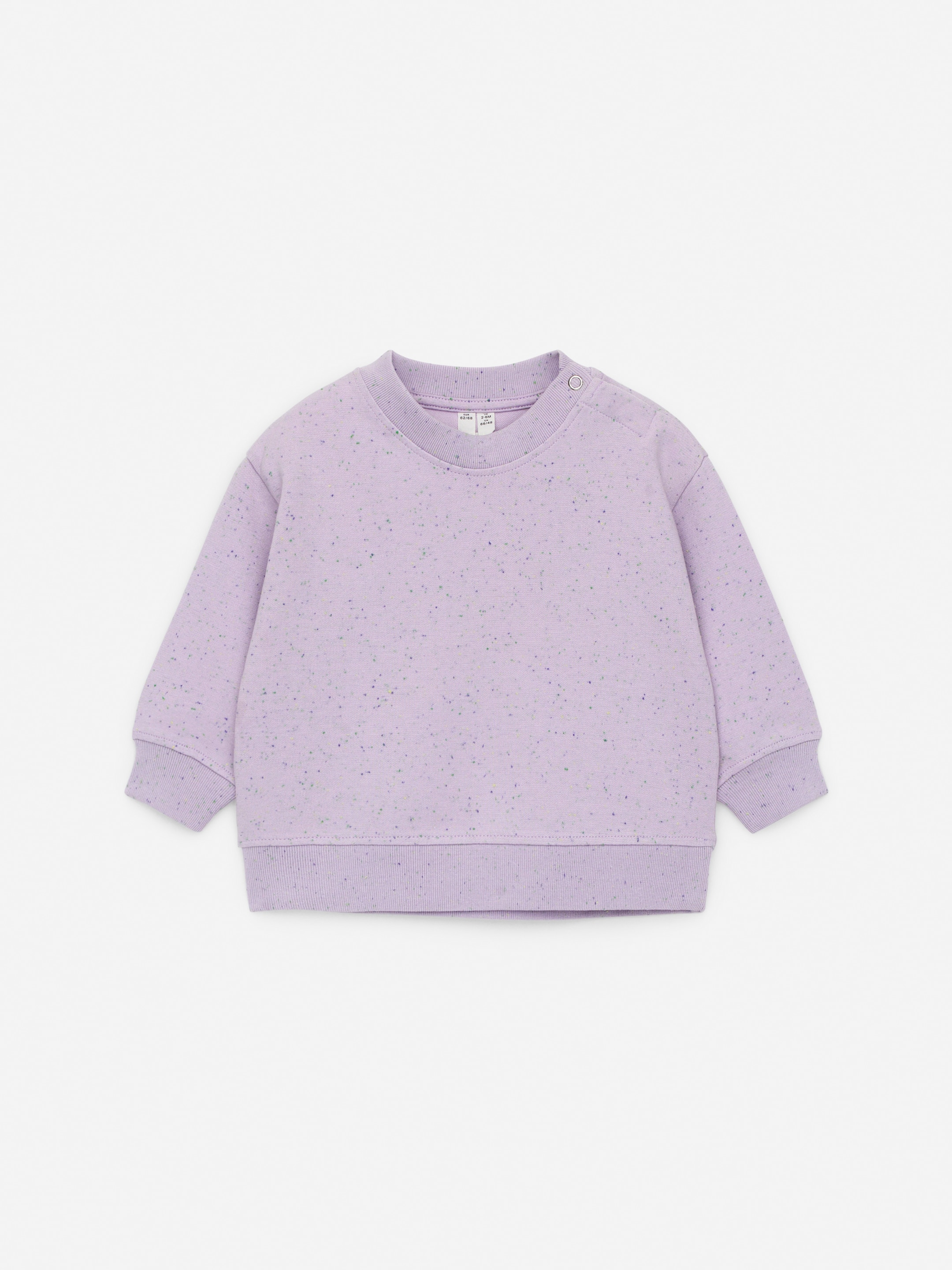 Visa större bild: Sweatshirt i bomullsblandning - Lila - BARN | H&M SE 1