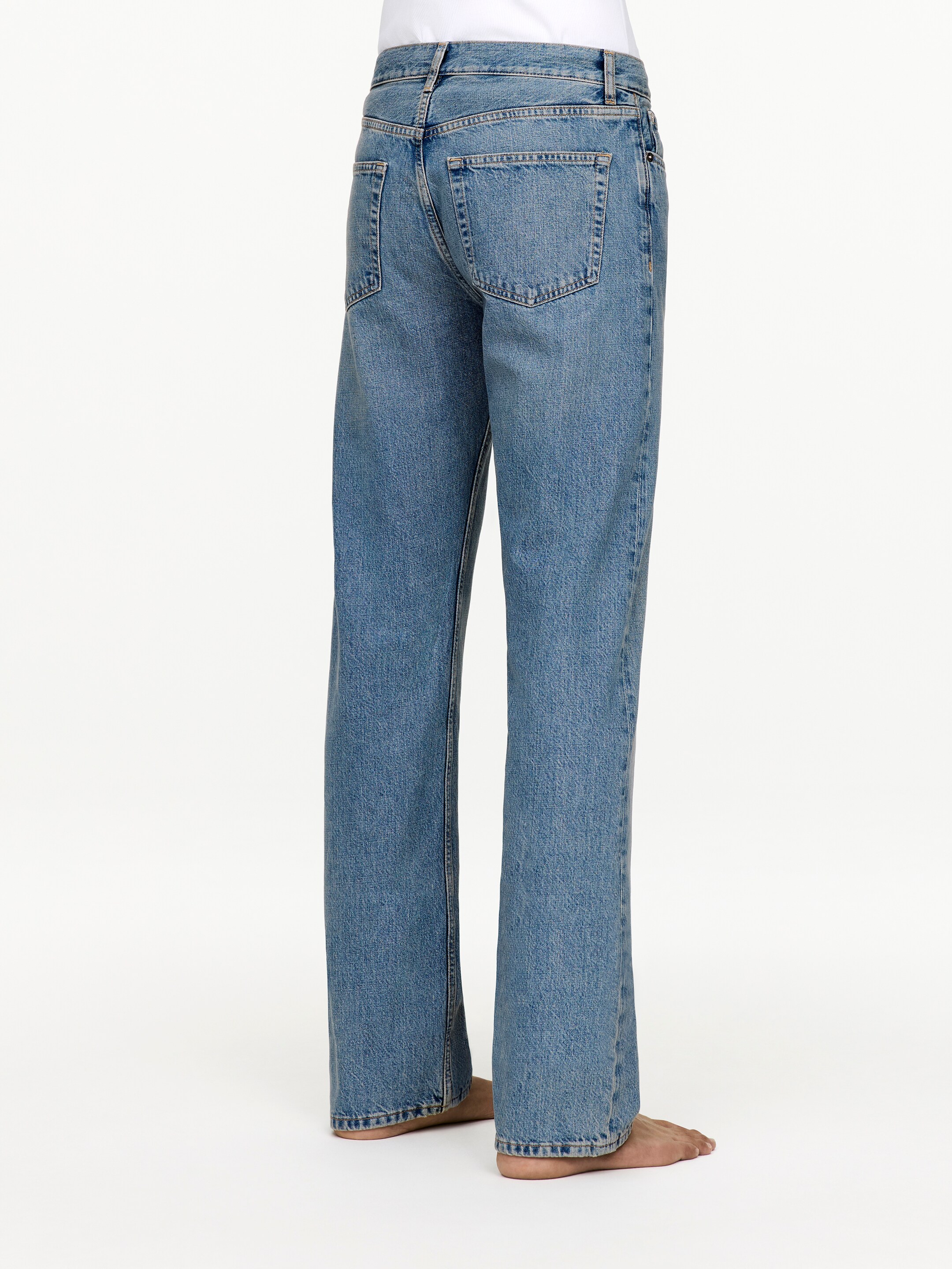 Größeres Bild anzeigen: CLIFF Regular Straight Jeans - Mittelblau - Men | H&M AT 3