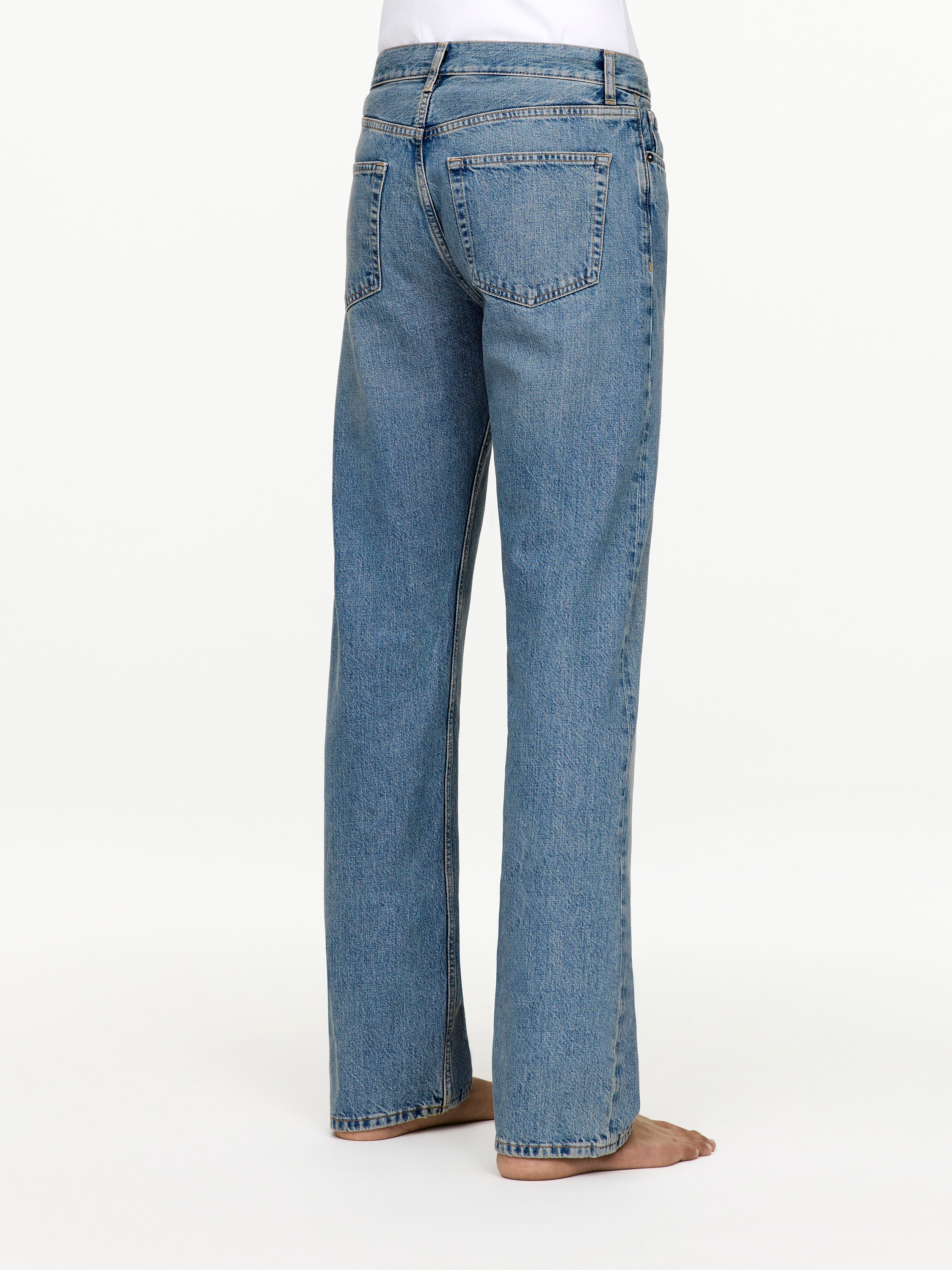 CLIFF Regular Straight Jeans - Mid Blue - Regular fit - Men - StillMedia/Lookbook - 13