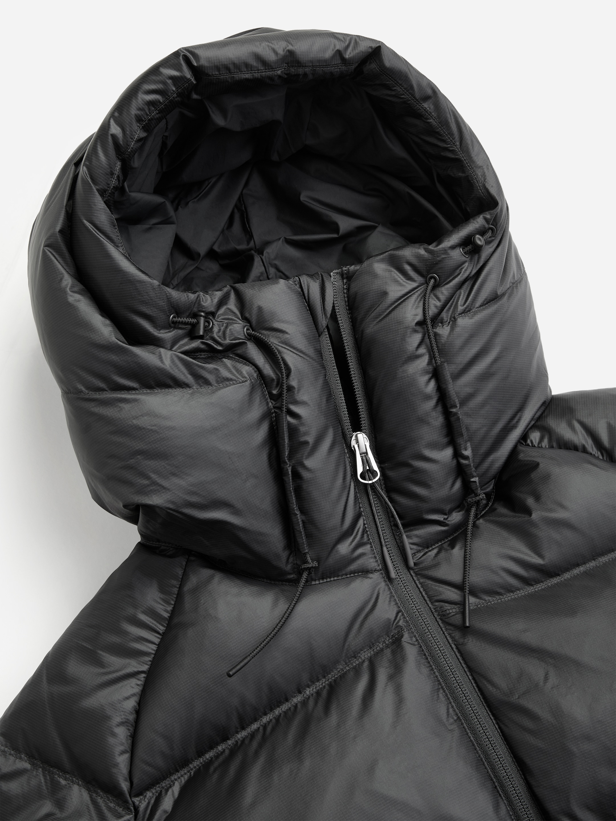 ARKET ACTIVE Hooded Re:Down Puffer - Dark Grey - Regular fit - men - StillMedia/DescriptiveDetail - 3