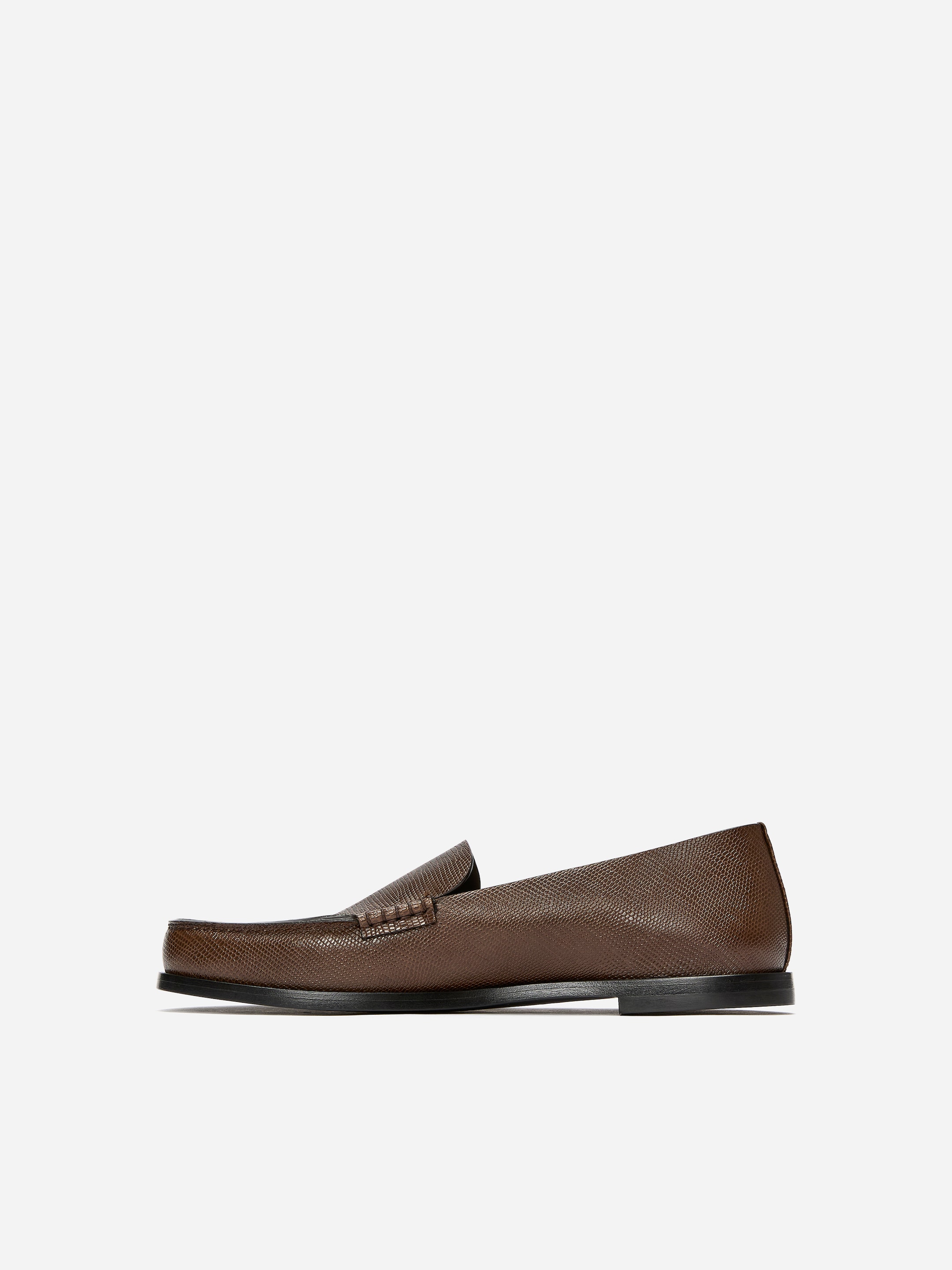 ARKET and Laila Gohar Embossed Loafers - Brown - Women - StillMedia/DescriptiveStillLife - 2