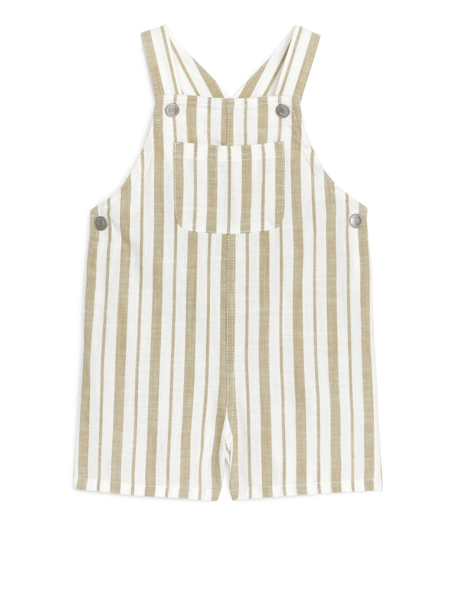 Dungaree Shorts - White/Beige - Regular fit - Children - StillMedia/DescriptiveStillLife - 1