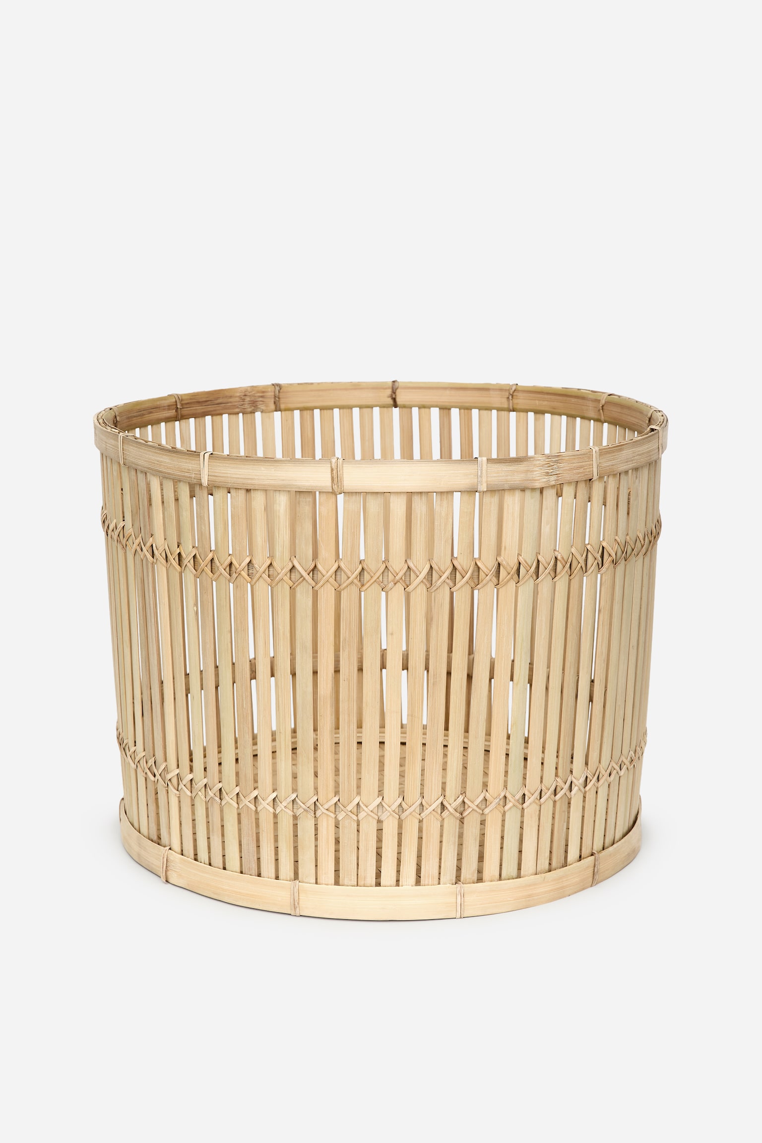 Cesta de bambú - Beige - 1