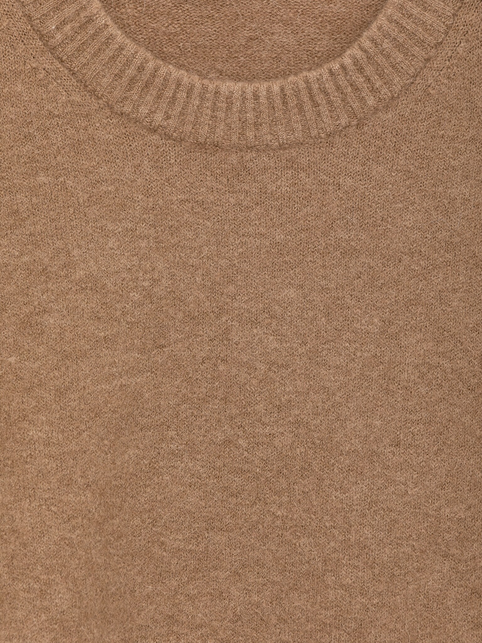 Pull en mélange de laine et d'alpaga - Beige/Bleu/Bleu vif - 6