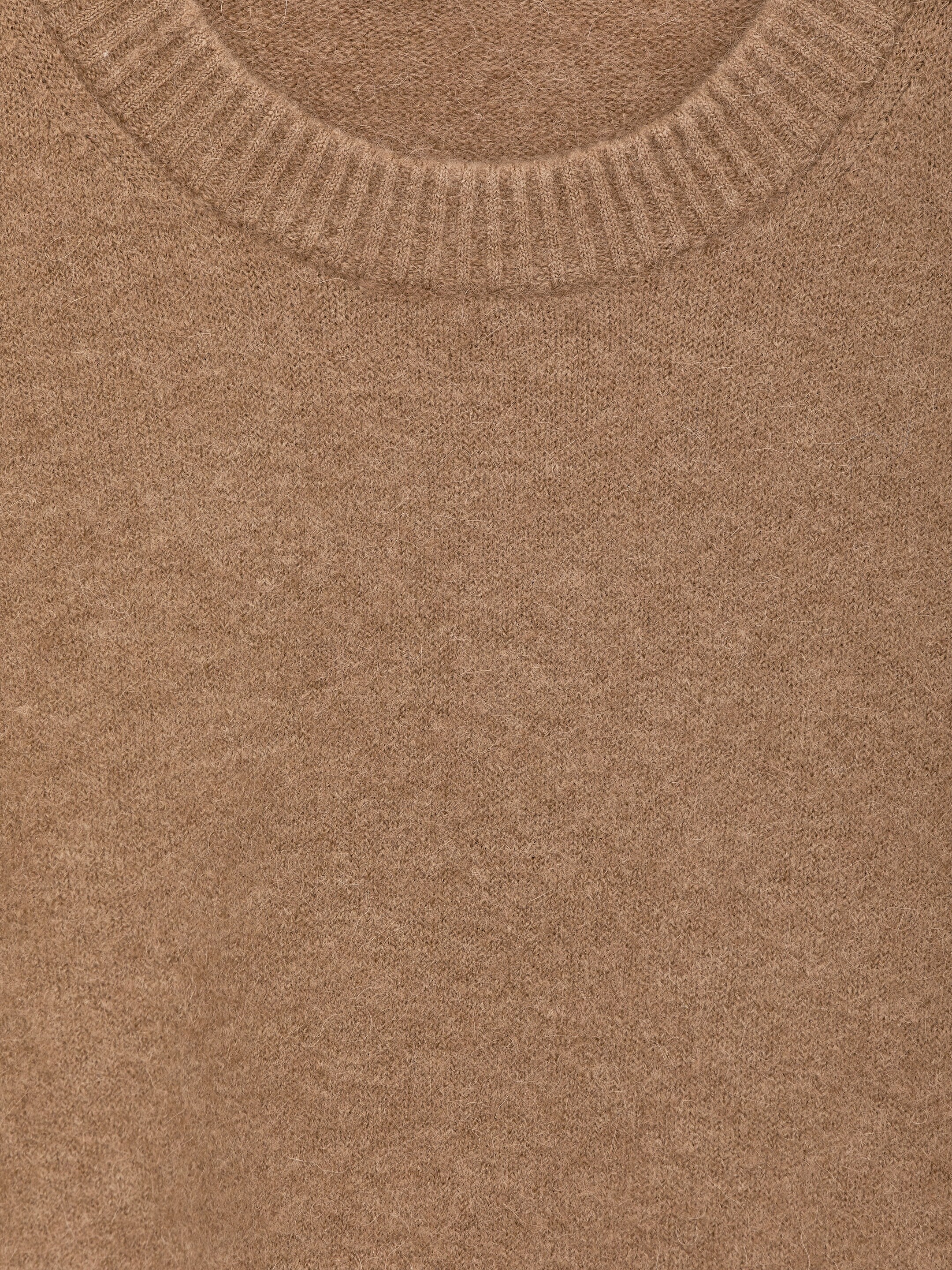Alpaca-Wool Blend Jumper - Beige - Regular fit - Men - StillMedia/DescriptiveDetail - 1