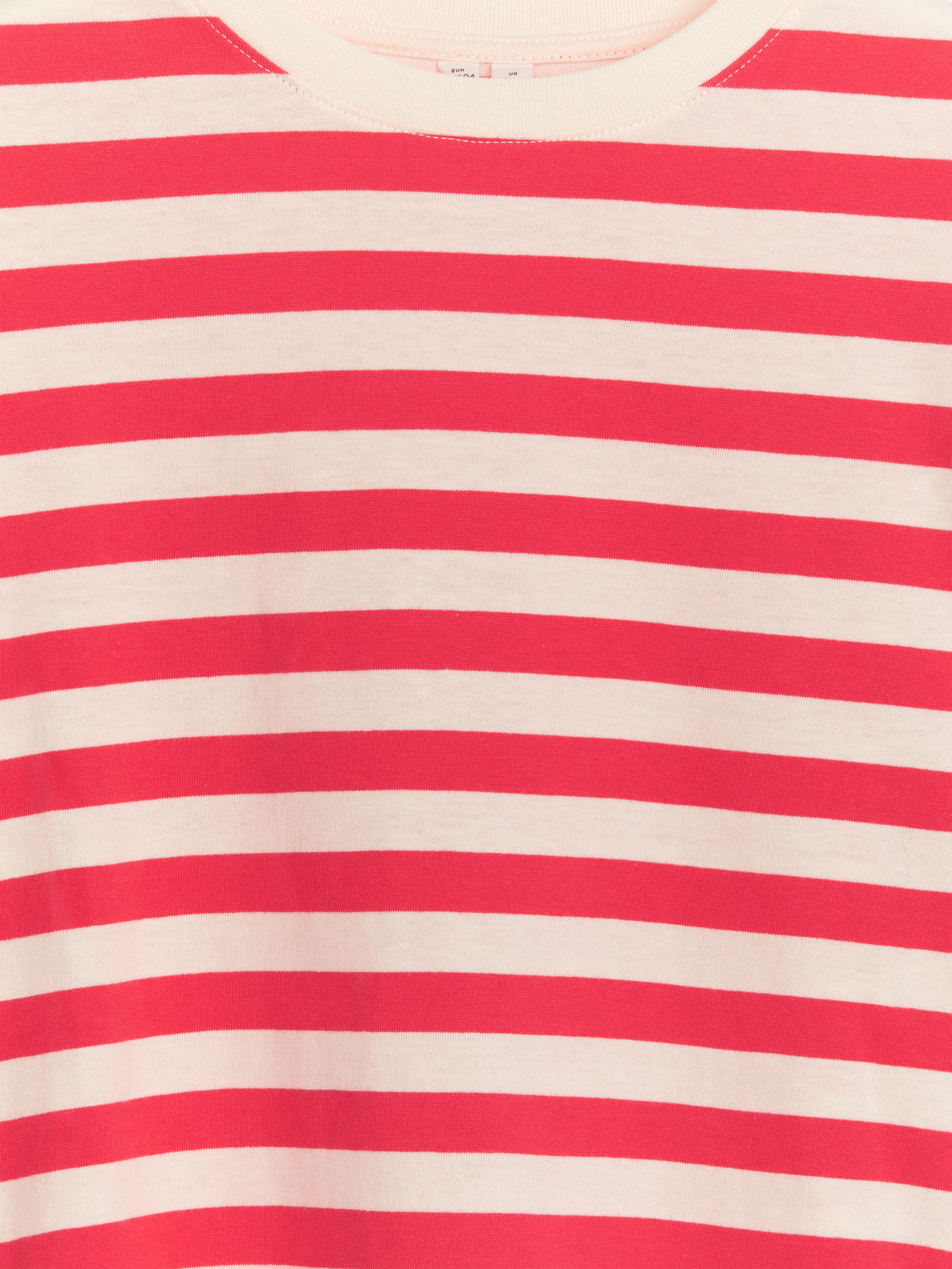 Oversize-T-Shirt mit langen Ärmeln - Weiß/Rot - Oversize - Kinder - StillMedia/DescriptiveDetail - 3