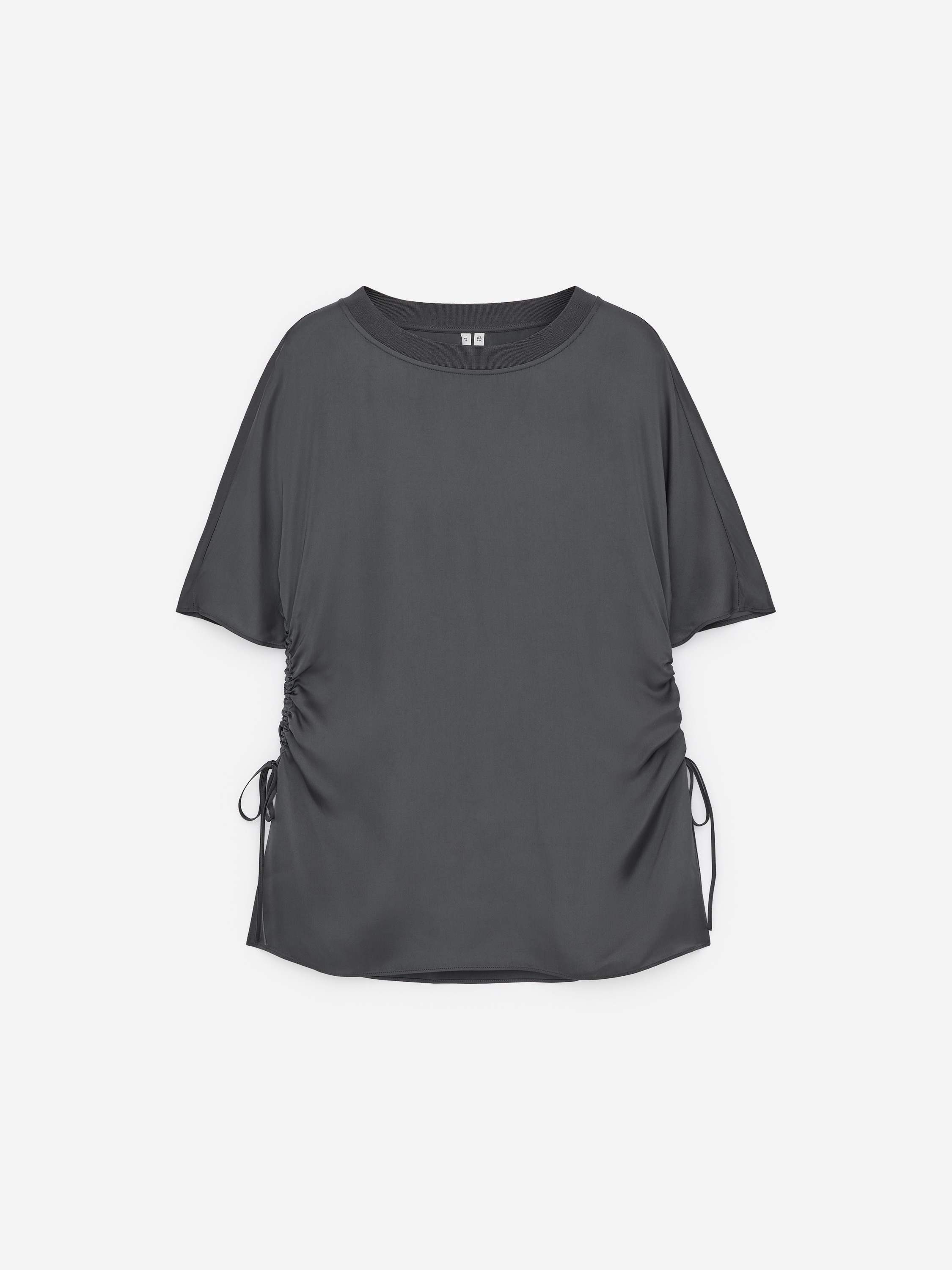 Top con cordón - Negro/Turquesa