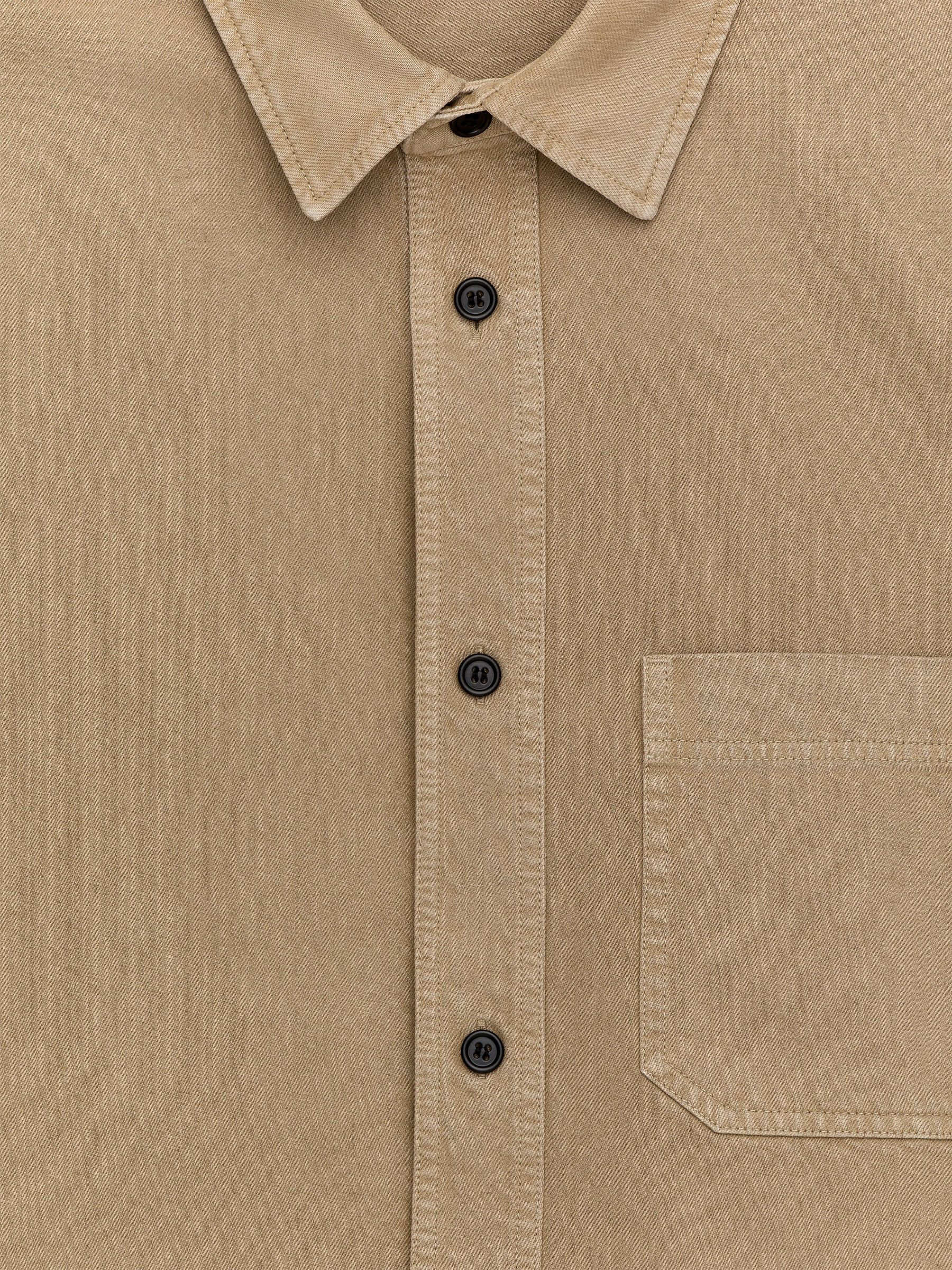Overshirt aus Baumwolle - Beige - Regular Fit - Herren - StillMedia/DescriptiveDetail - 2