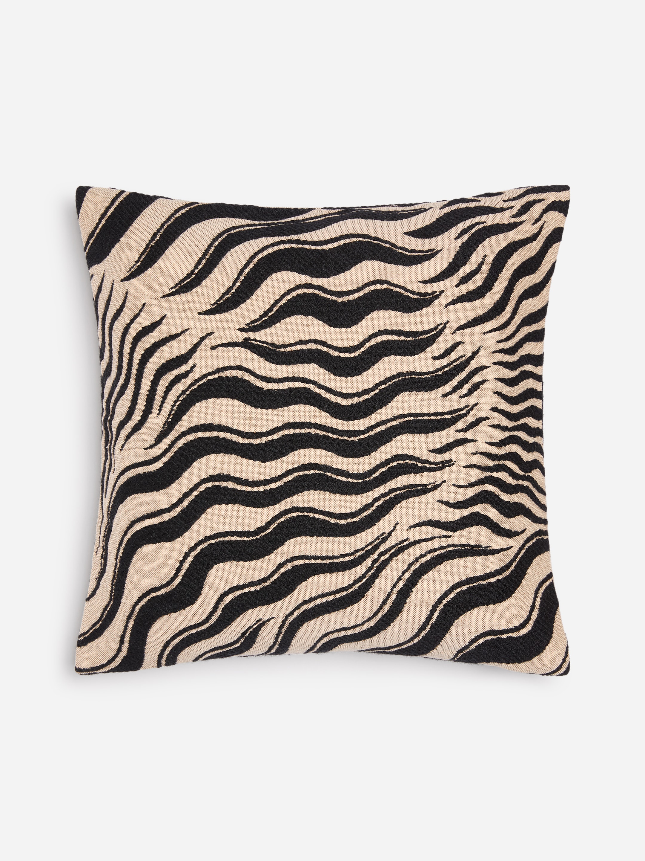 Cotton Wool Cushion Cover 50 x 50 cm-Beige-20808